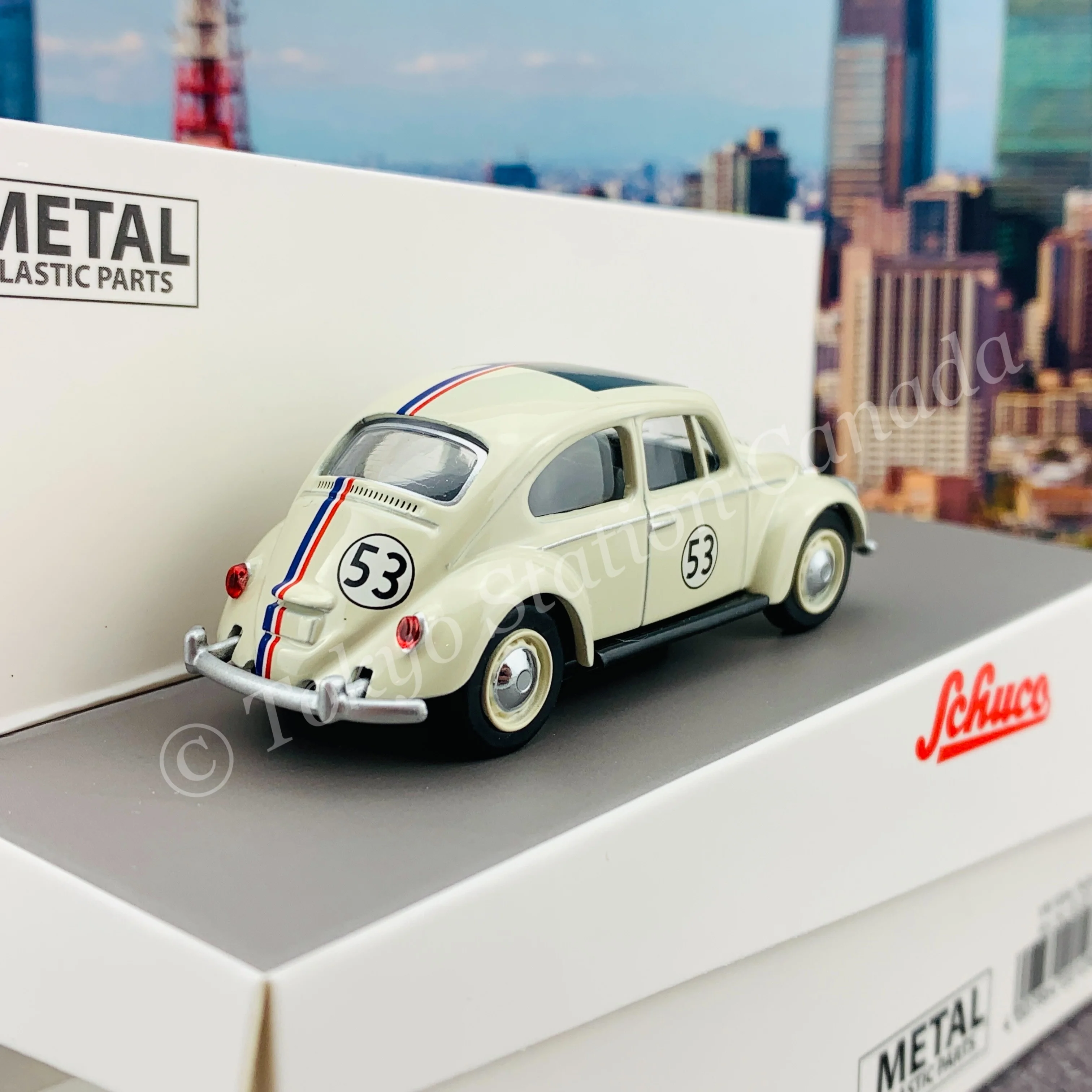 Schuco 1/64 VW Kafer (Beetle) Rally #53 452012800 - Image 3