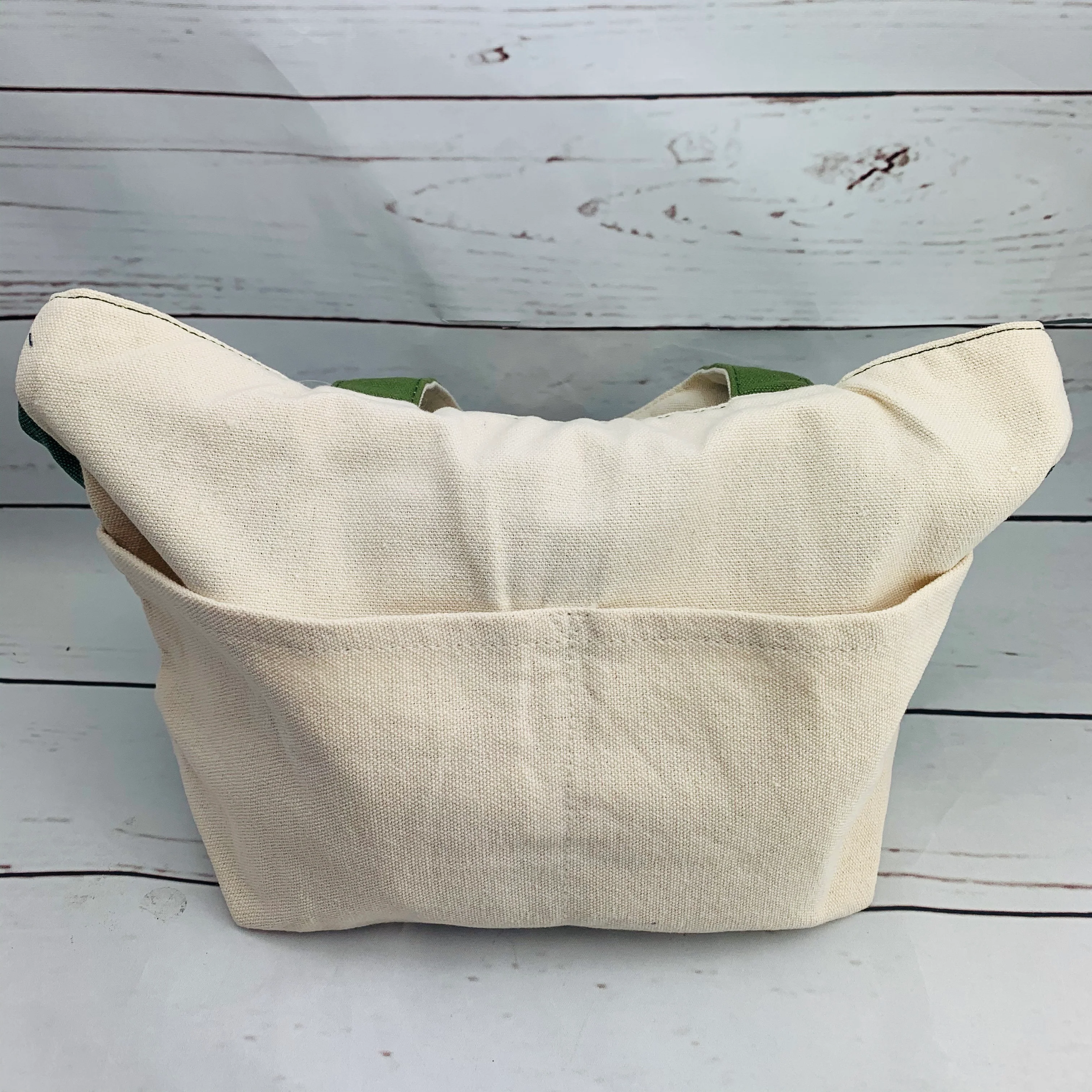 Shiba Inu Green "Called Me" Mini Tote Bag with Zipper by Mintinn 23016 - Image 3