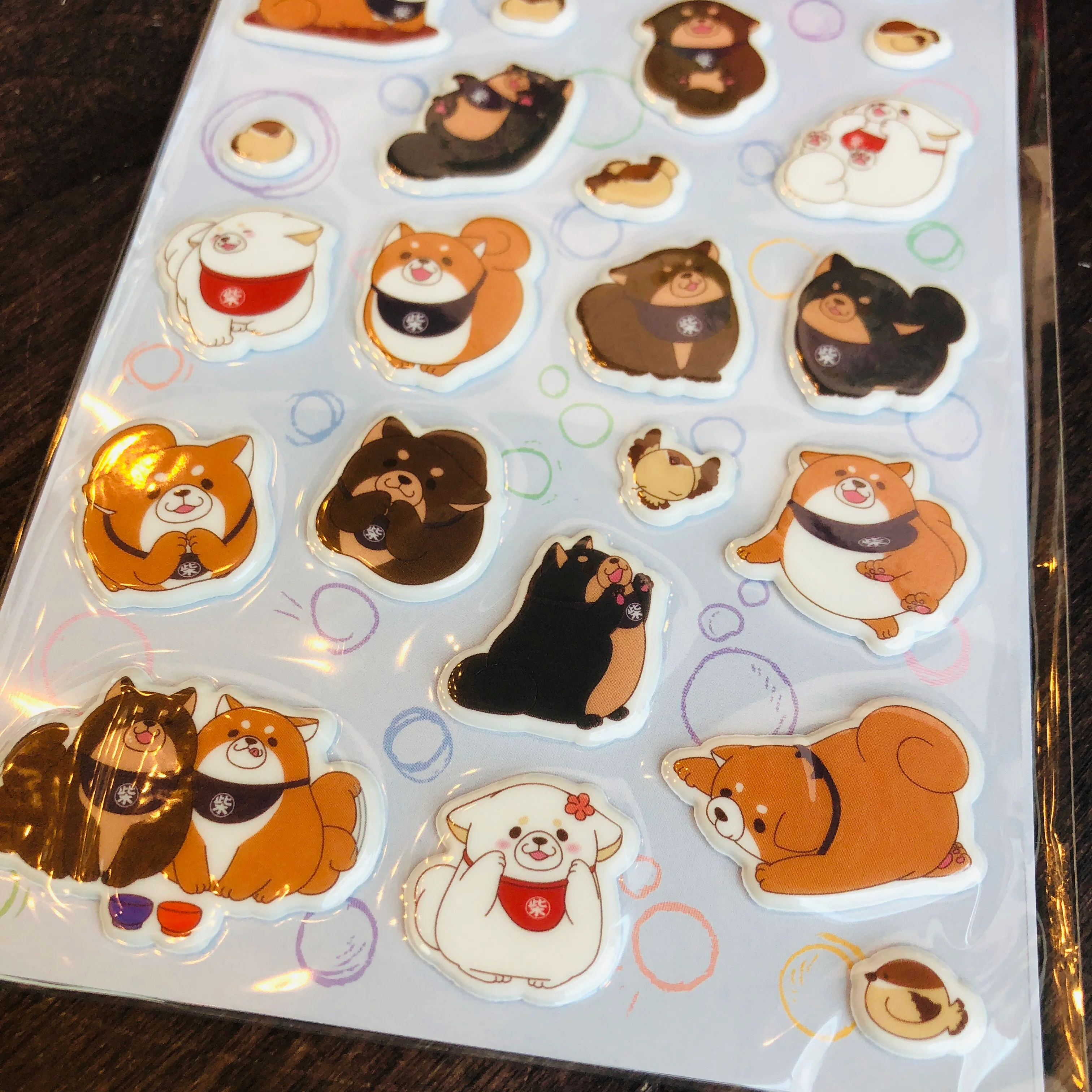 Shiba Inu Soft Sticker 13608 by SK Japan - Image 3