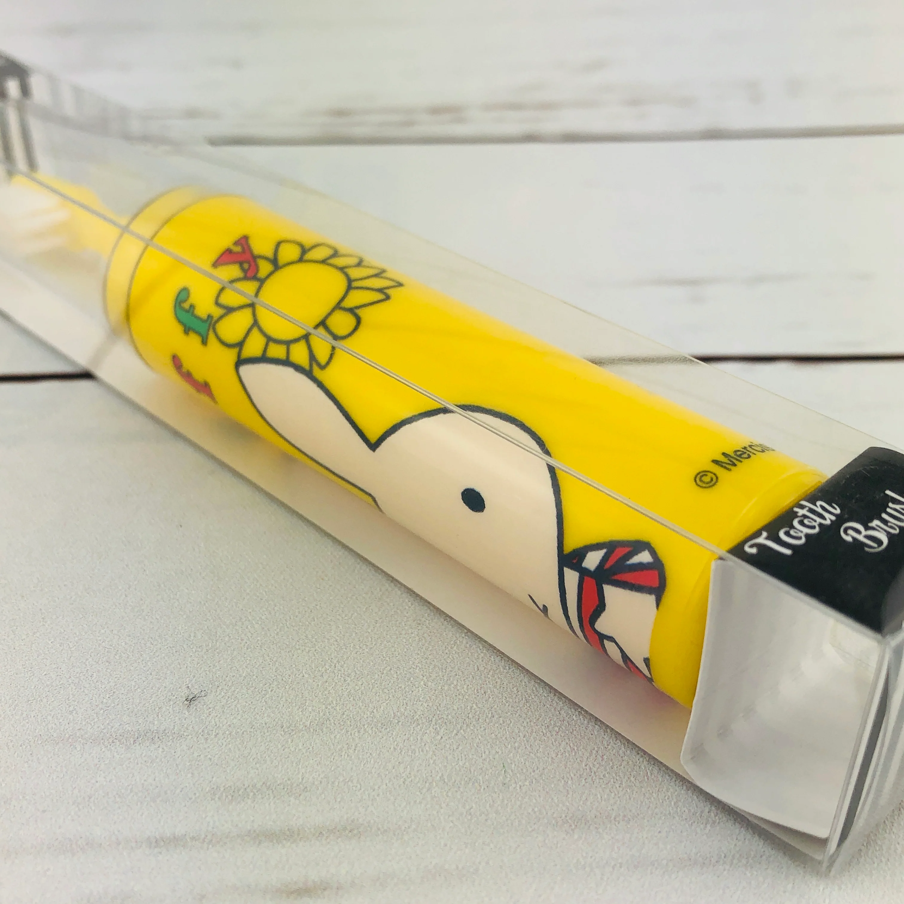 Showa x miffy Tooth Brush Set (Yellow) DBM-072 Made in Japan - Image 4