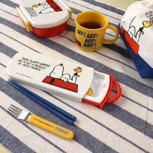 Skater SNOOPY Cutlery Set with case - Image 4