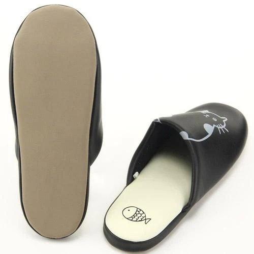 Slippers Cat - Black - Image 2