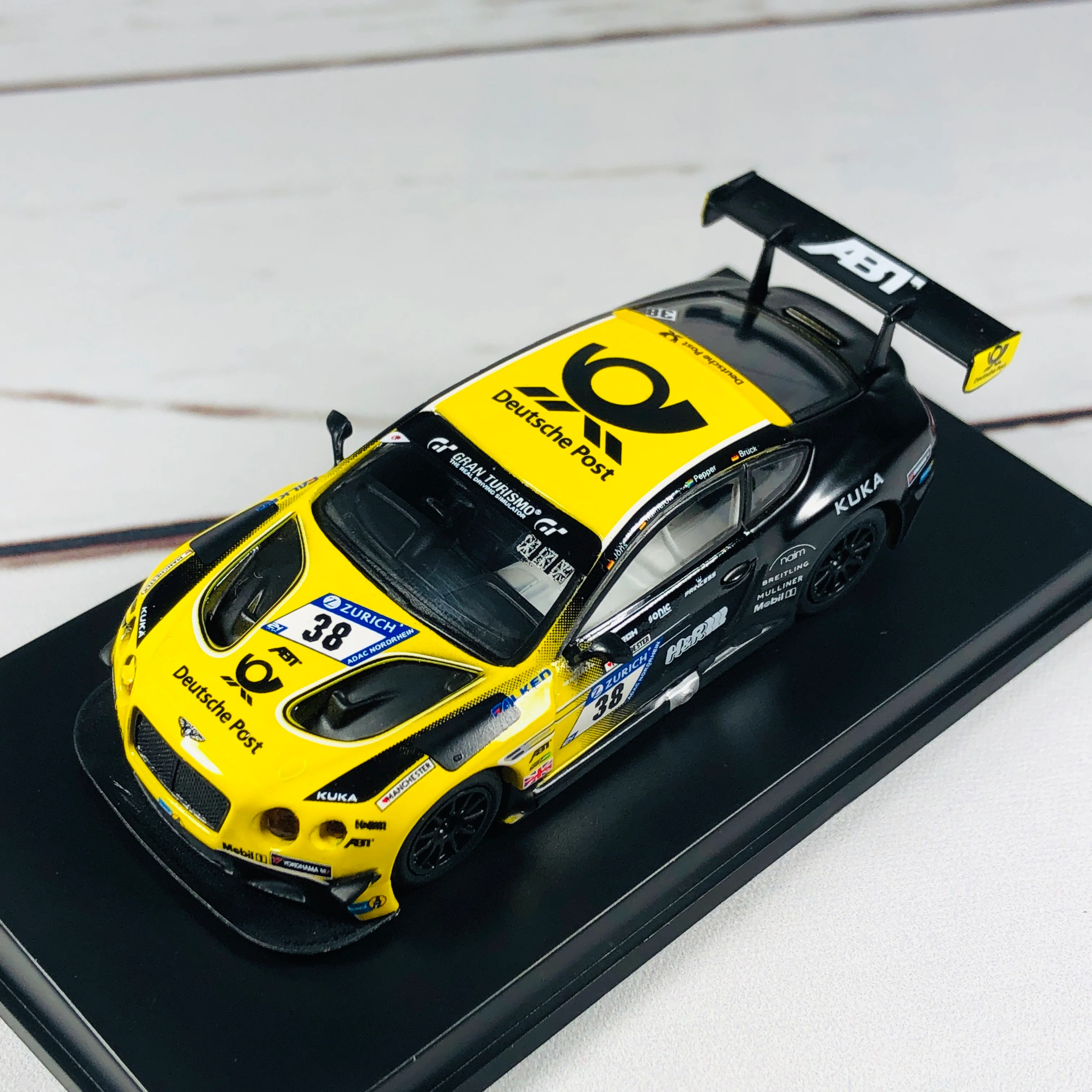 Sparky 1/64 Bentley Continental GT3 No.38 Bentley Team ABT Y110 - Image 4
