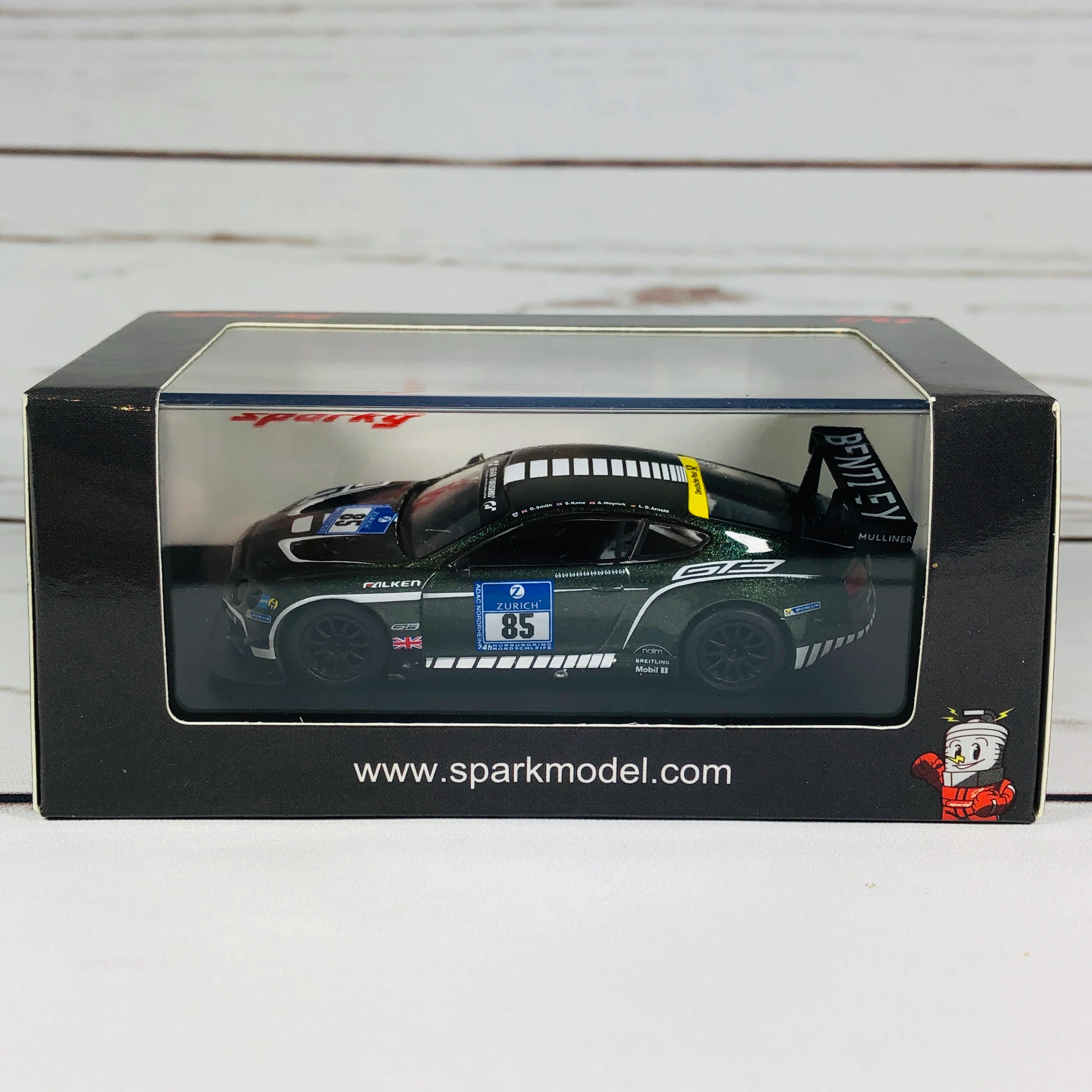 Sparky 1/64 Bentley Continental GT3 No.85 Bentley Motors Ltd Y113 - Image 7
