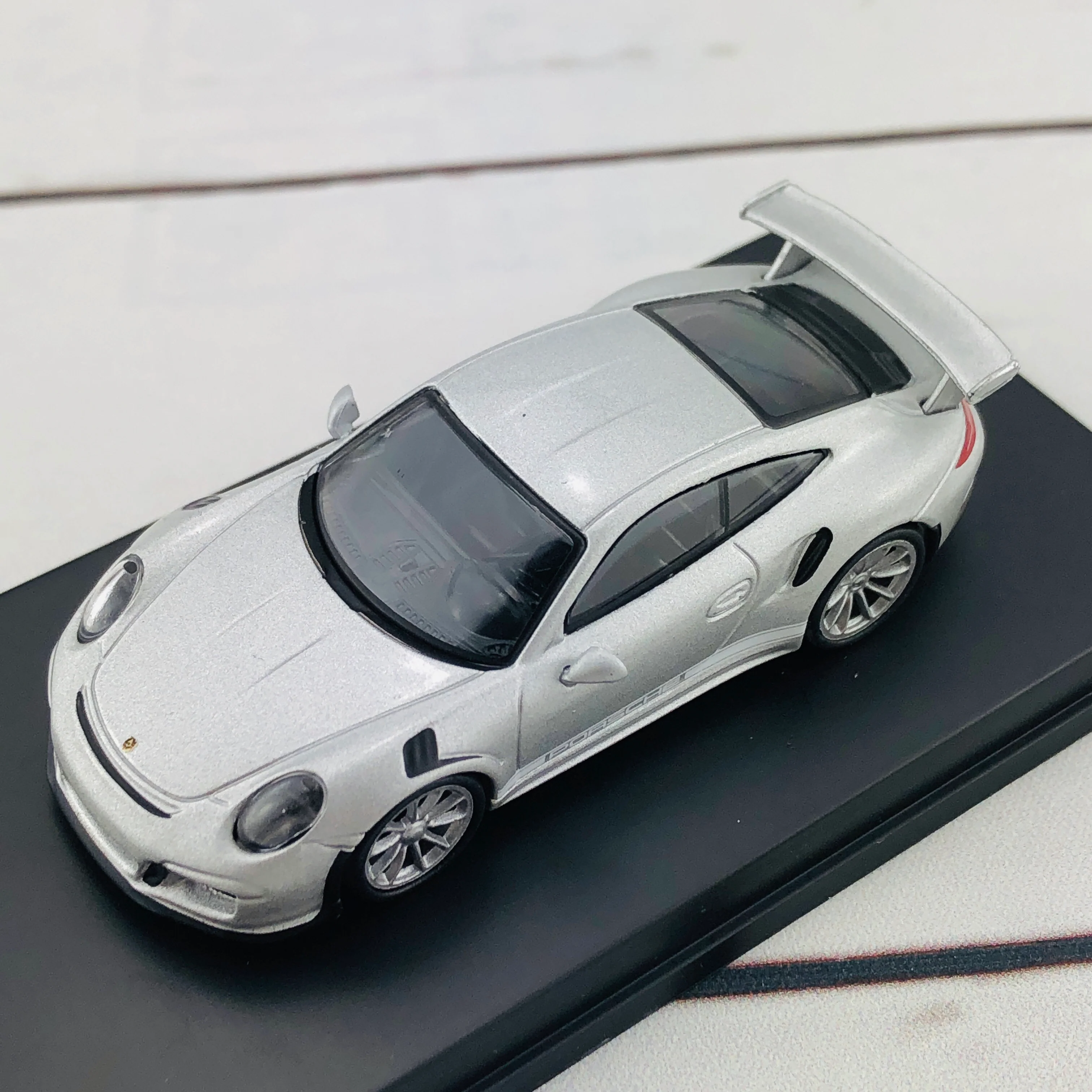 Sparky 1/64 Porsche 911 GT3 2016 Silver Y074 - Image 4