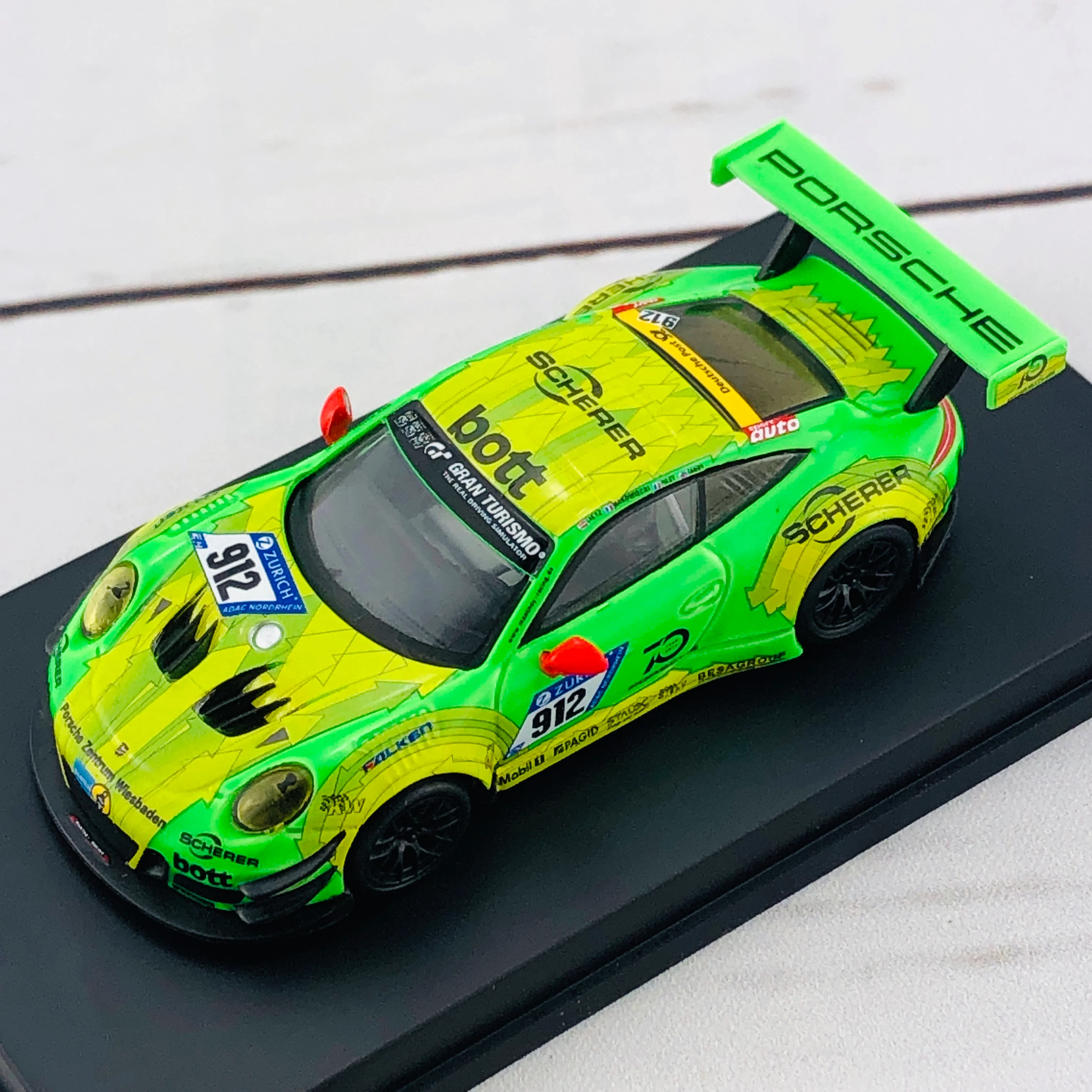 Sparky 1/64 Porsche 911 GT3 R No.912 Manthey RacingWinner Y119 - Image 4