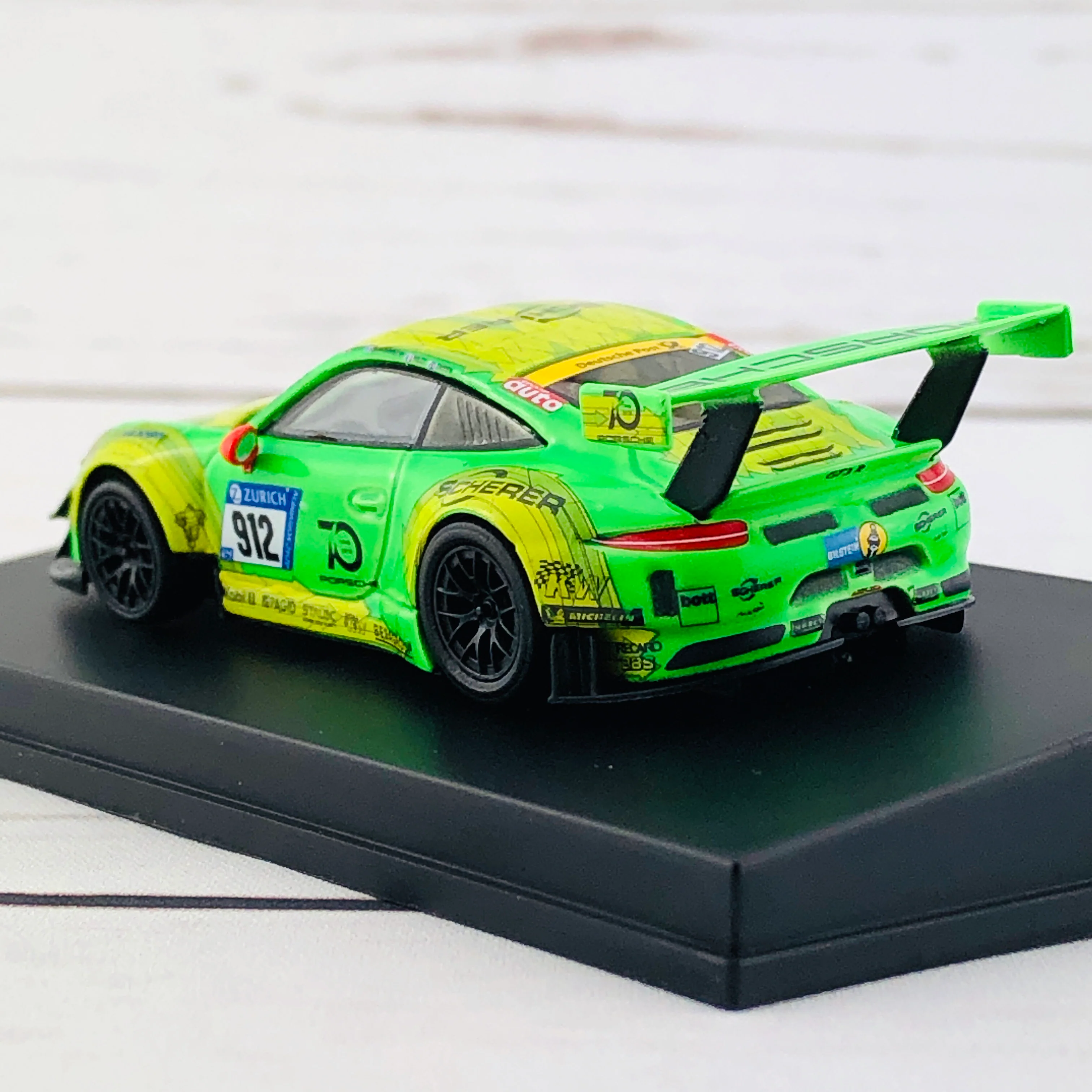 Sparky 1/64 Porsche 911 GT3 R No.912 Manthey RacingWinner Y119 - Image 5