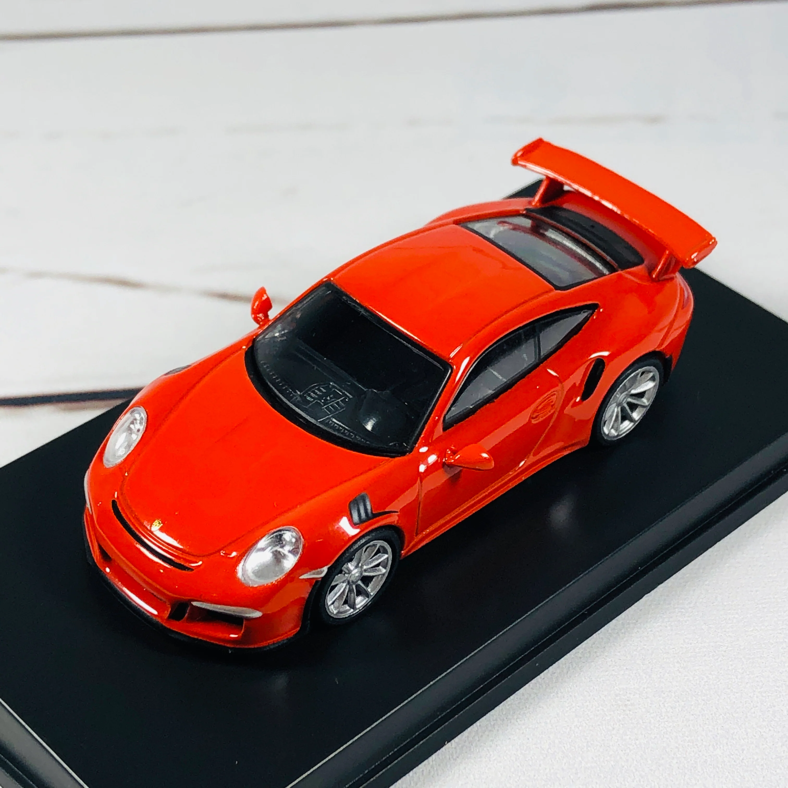 Sparky 1/64 Porsche 911 GT3 RS 2016 Lava Orange Y071 - Image 5