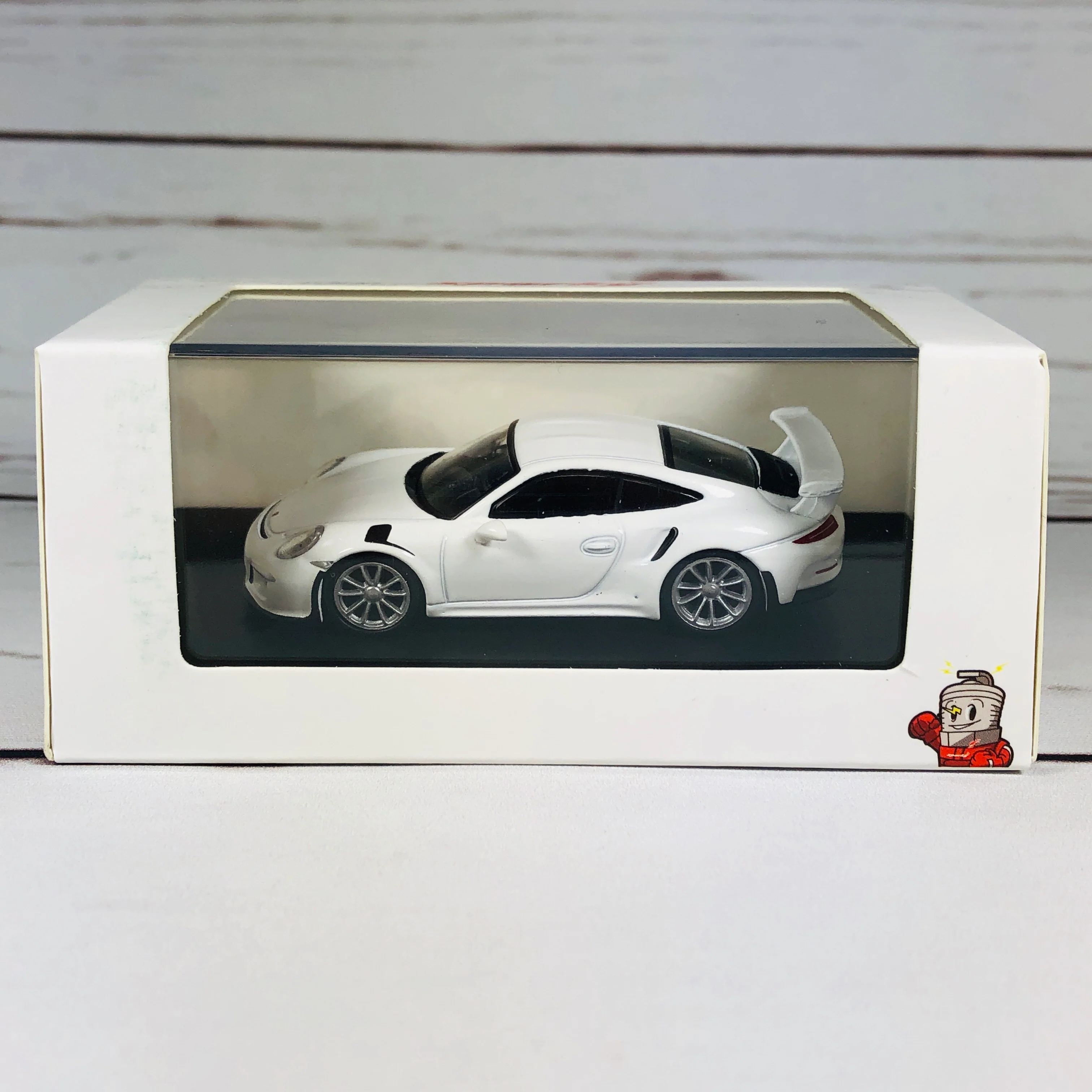 Sparky 1/64 Porsche 911 GT3 RS 2016 White Y070 - Image 6