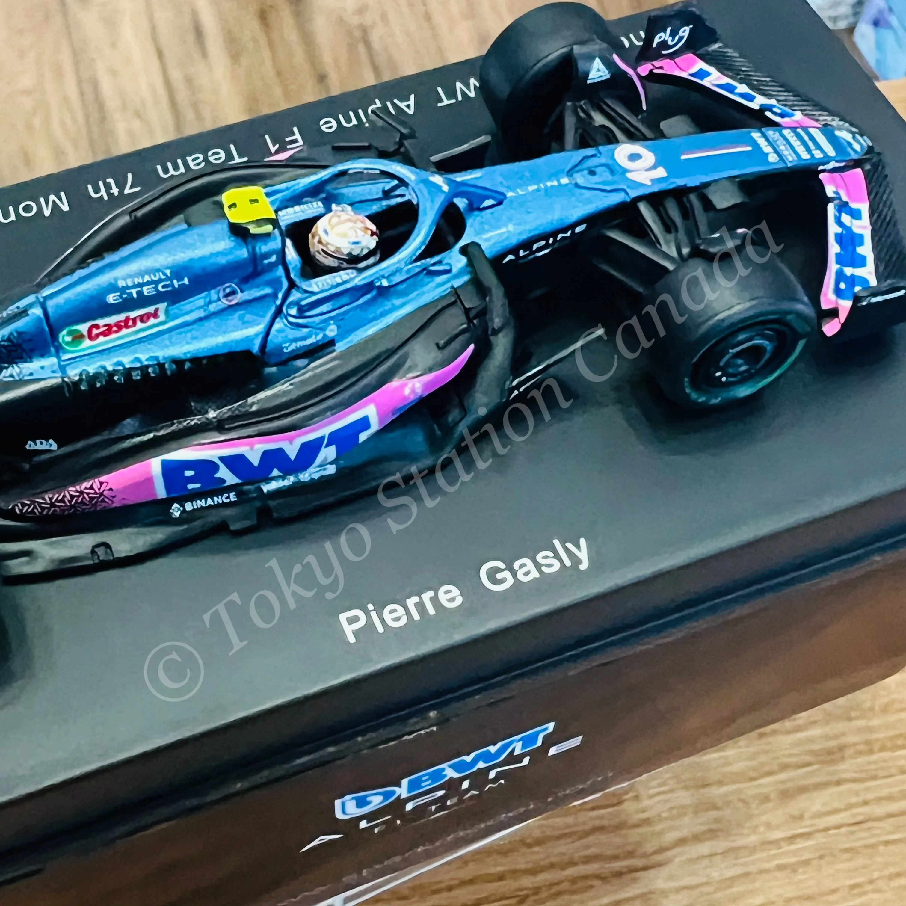 SPARKY 1/64 Alpine A523 No.10 BWT Alpine F1 Team 2023 Pierre Gasly Y283 - Image 2
