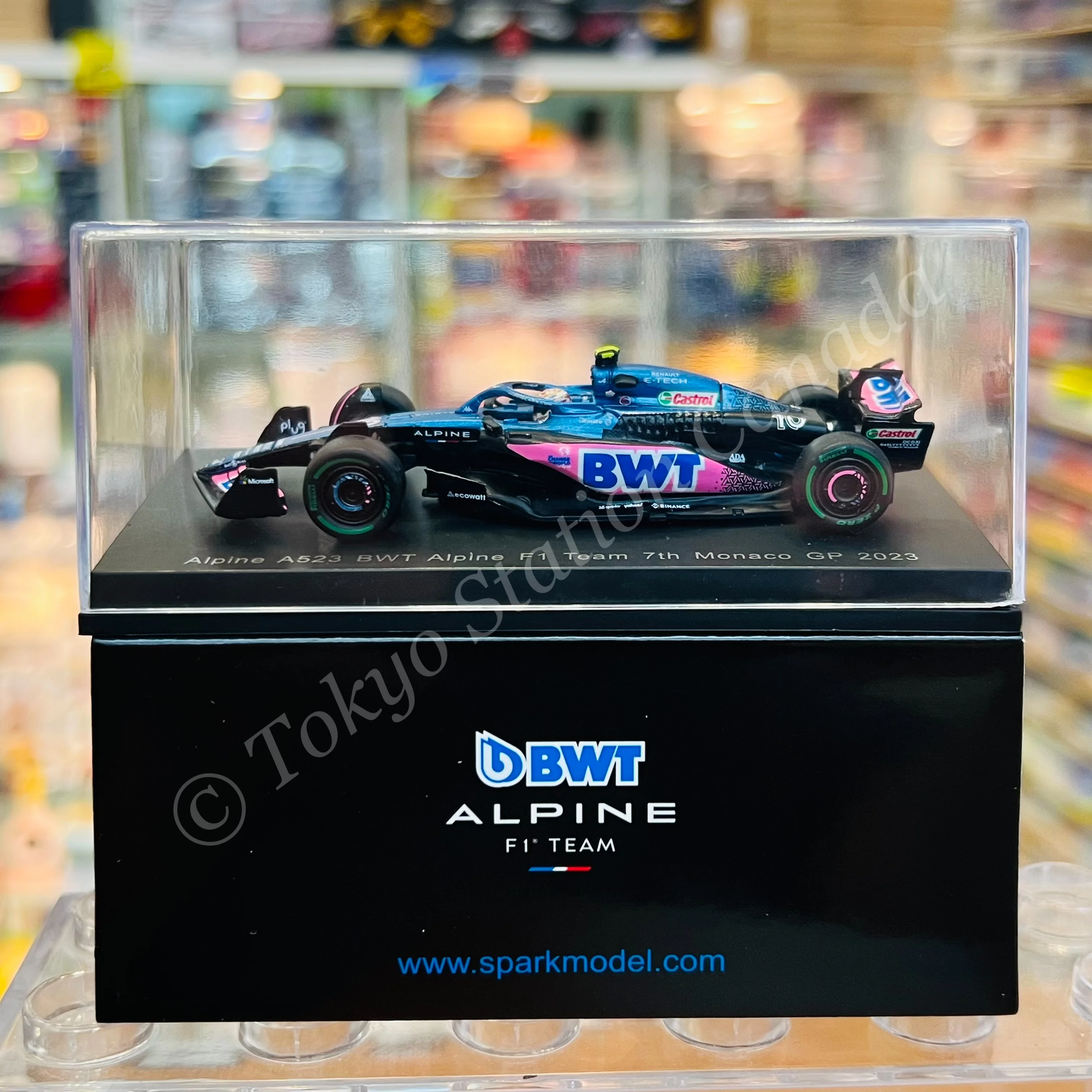 SPARKY 1/64 Alpine A523 No.10 BWT Alpine F1 Team 2023 Pierre Gasly Y283 - Image 3
