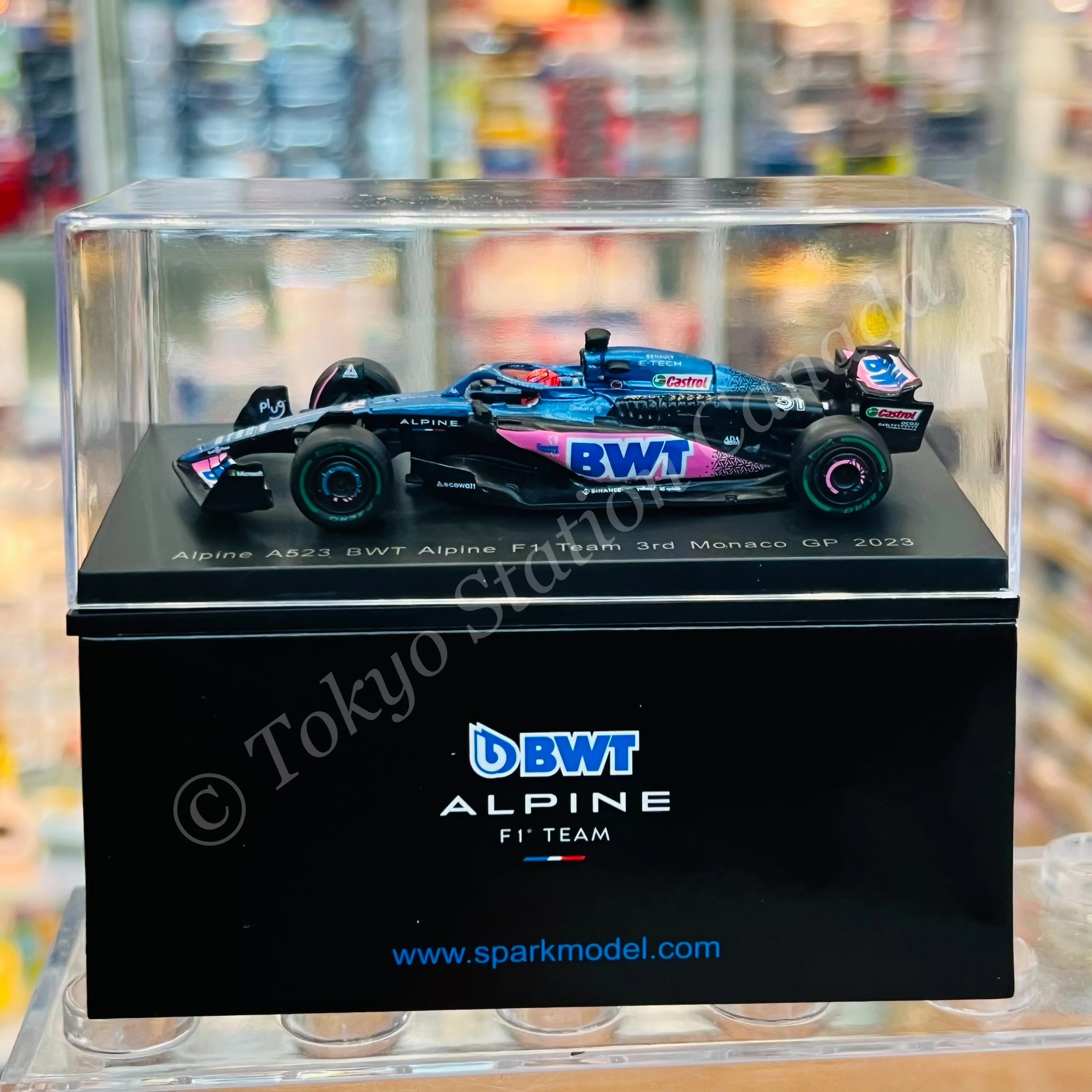 SPARKY 1/64 Alpine A523 No.31 BWT Alpine F1 Team 2023 Esteban Ocon Y284 - Image 3