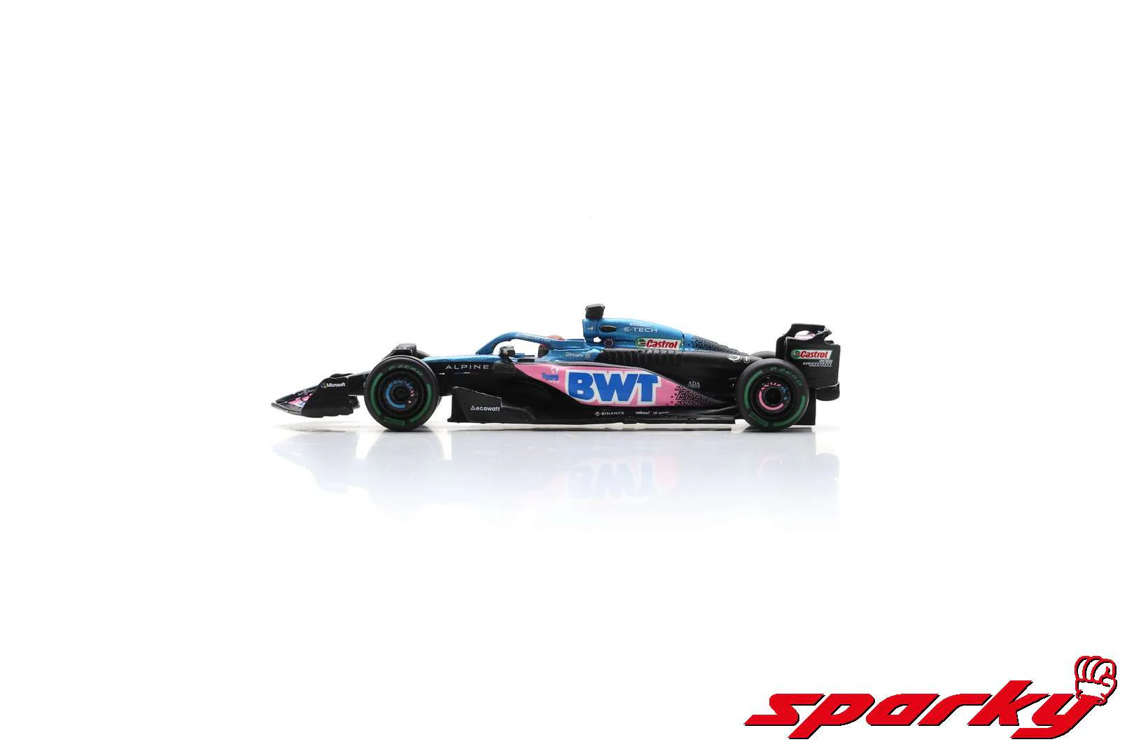 SPARKY 1/64 Alpine A523 No.31 BWT Alpine F1 Team 2023 Esteban Ocon Y284 - Image 6