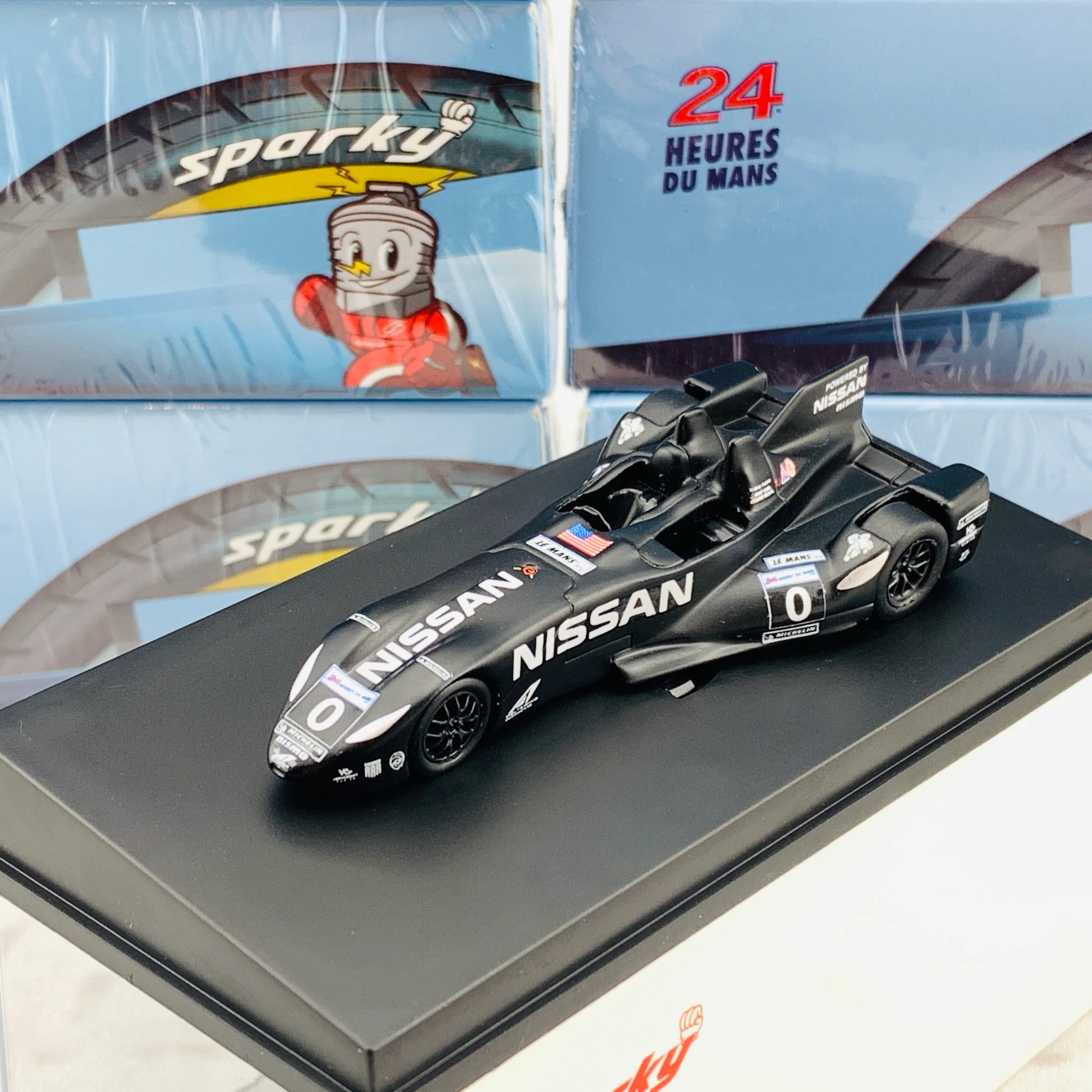 Sparky 1/64 DELTAWING-NISSAN NO.0 HIGHCROFT RACING 24H LE MANS 2012 M. FRANCHITTI - M. KRUMM - S. MOTOYAMA Y102 - Image 2