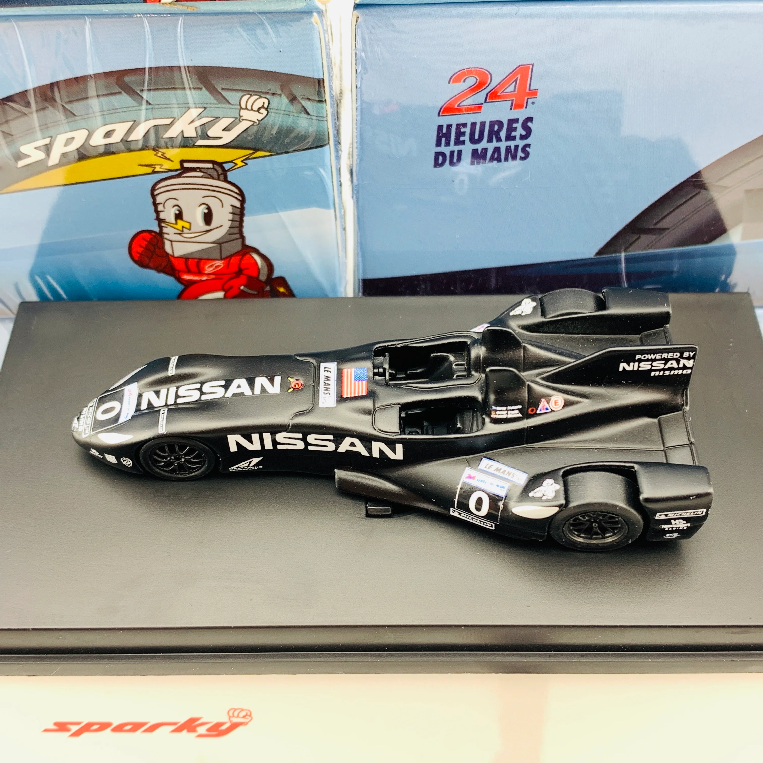 Sparky 1/64 DELTAWING-NISSAN NO.0 HIGHCROFT RACING 24H LE MANS 2012 M. FRANCHITTI - M. KRUMM - S. MOTOYAMA Y102 - Image 3