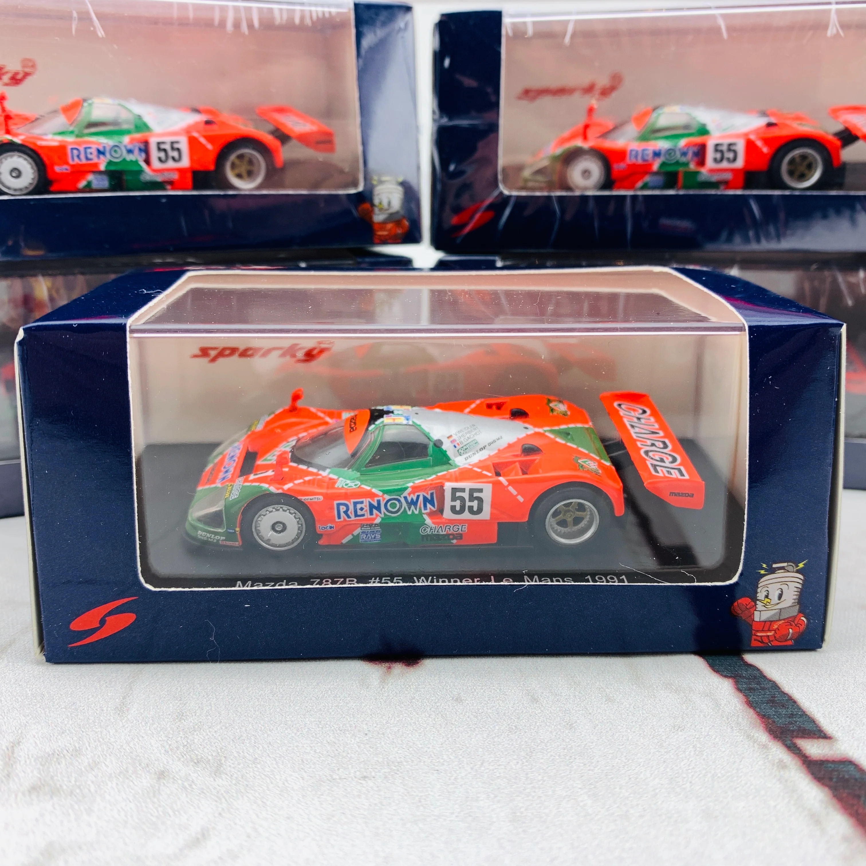 Sparky 1/64 Mazda 787B #55 Winner Le Mans 1991 V. Weidler - J. Herbert - B. Gachot Y150 - Image 5