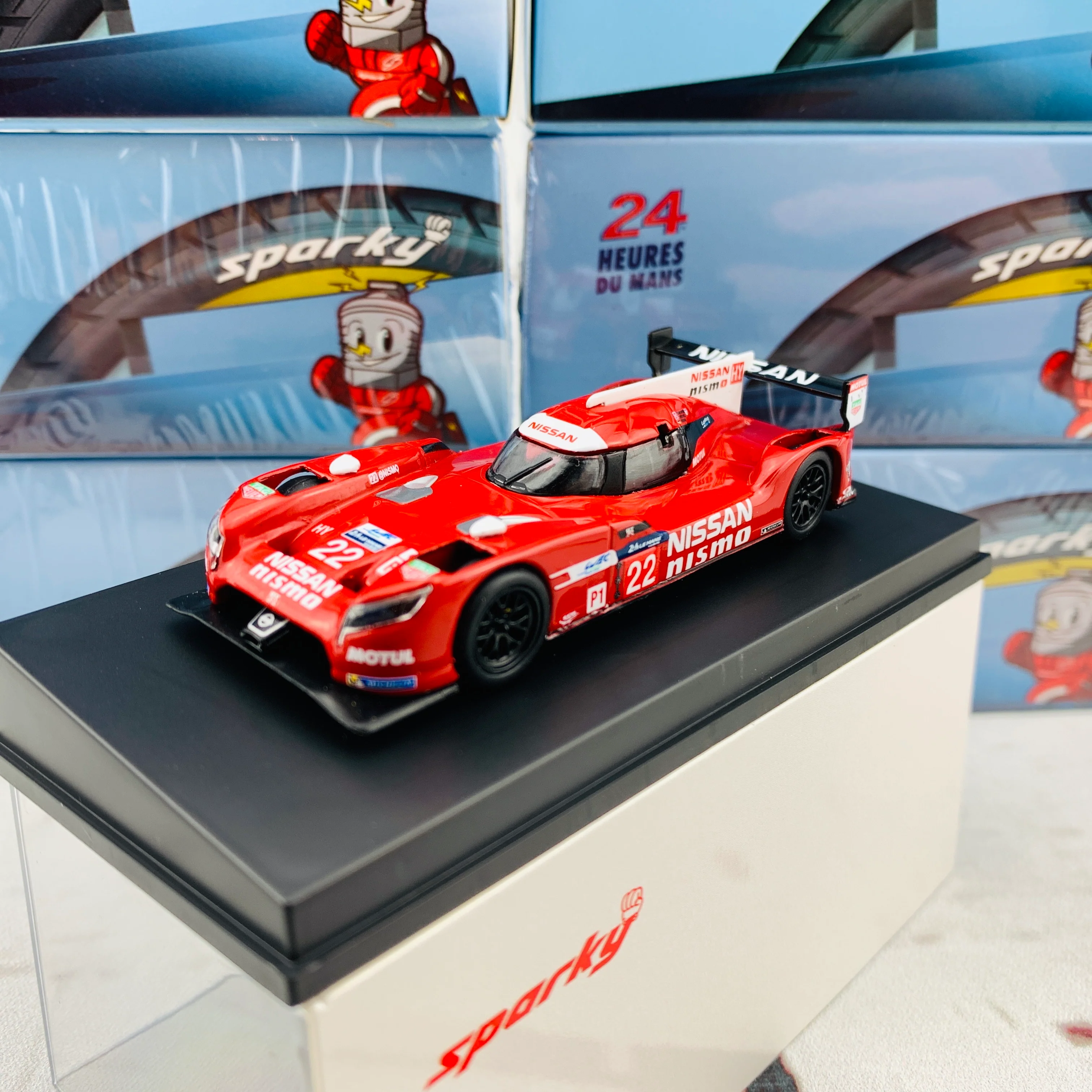 Sparky 1/64 NISSAN GT-R LM NISMO N.22 LMP1 LE MANS 2015 - H. TINCKNELL - M. KRUMM - A. BUNCOMBE Y098 - Image 2