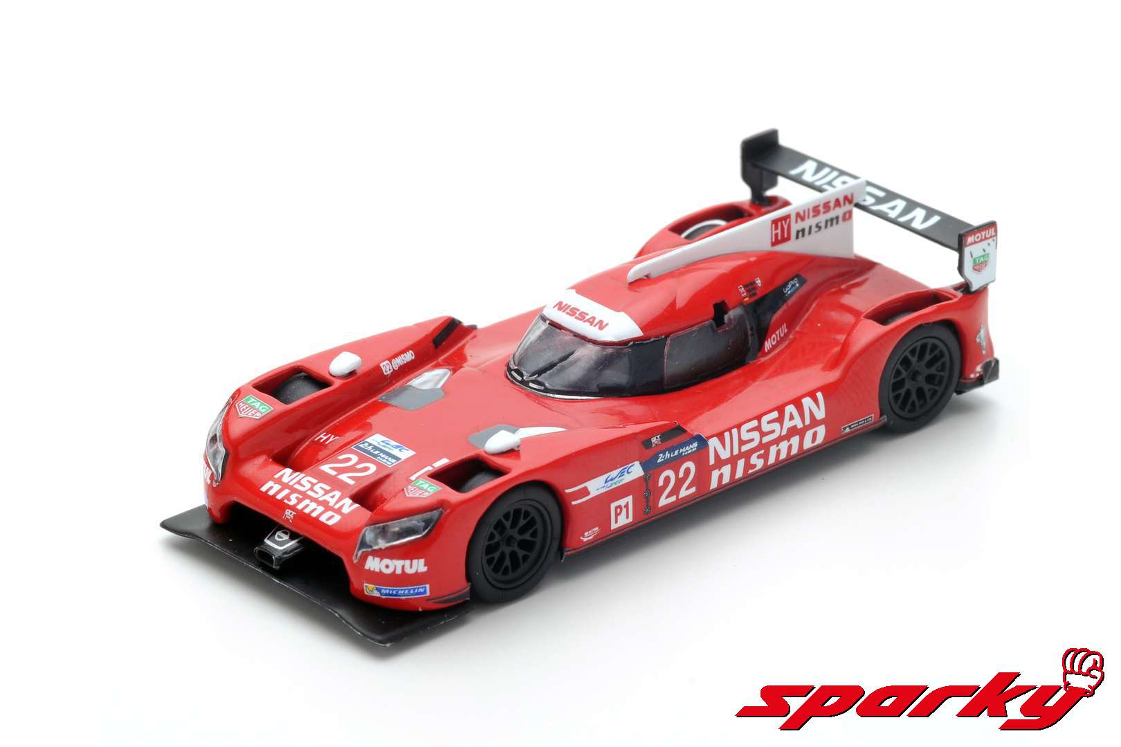 Sparky 1/64 NISSAN GT-R LM NISMO N.22 LMP1 LE MANS 2015 - H. TINCKNELL - M. KRUMM - A. BUNCOMBE Y098 - Image 5