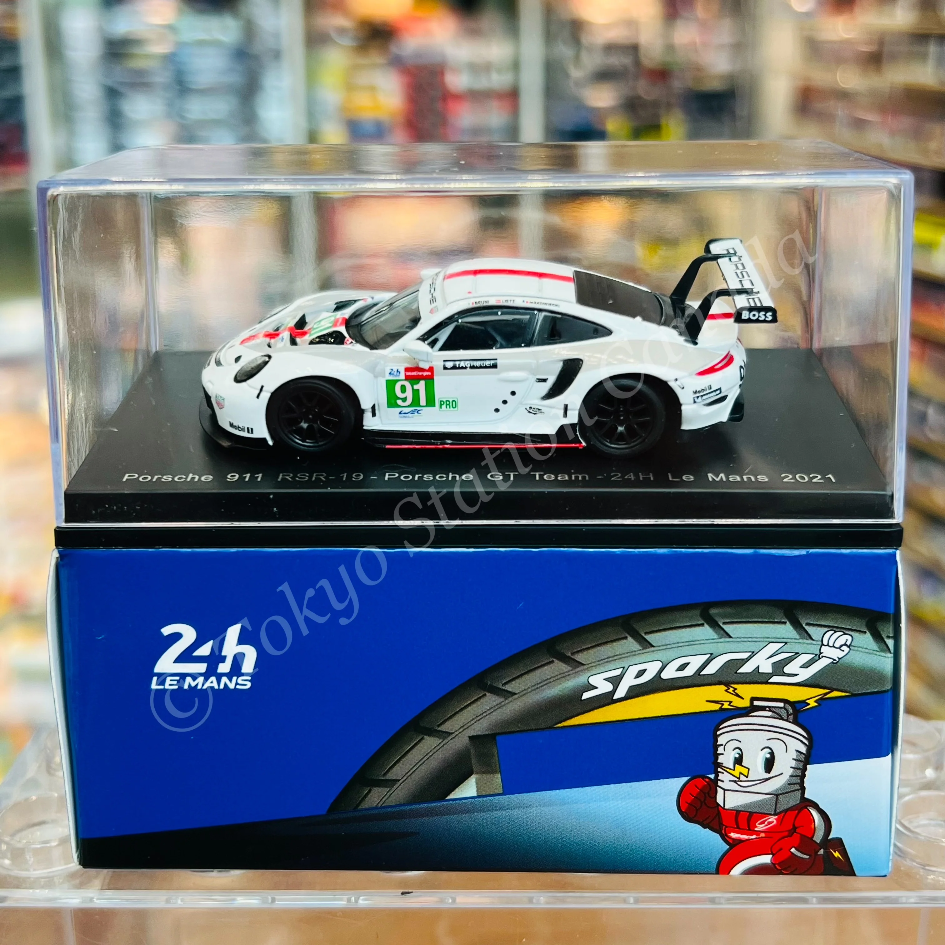 SPARKY 1/64 Porsche 911 RSR-19 No.91 Porsche GT Team 24H Le Mans 2021 G. Bruni - R. Lietz - F. Makowiecki Y271 - Image 2
