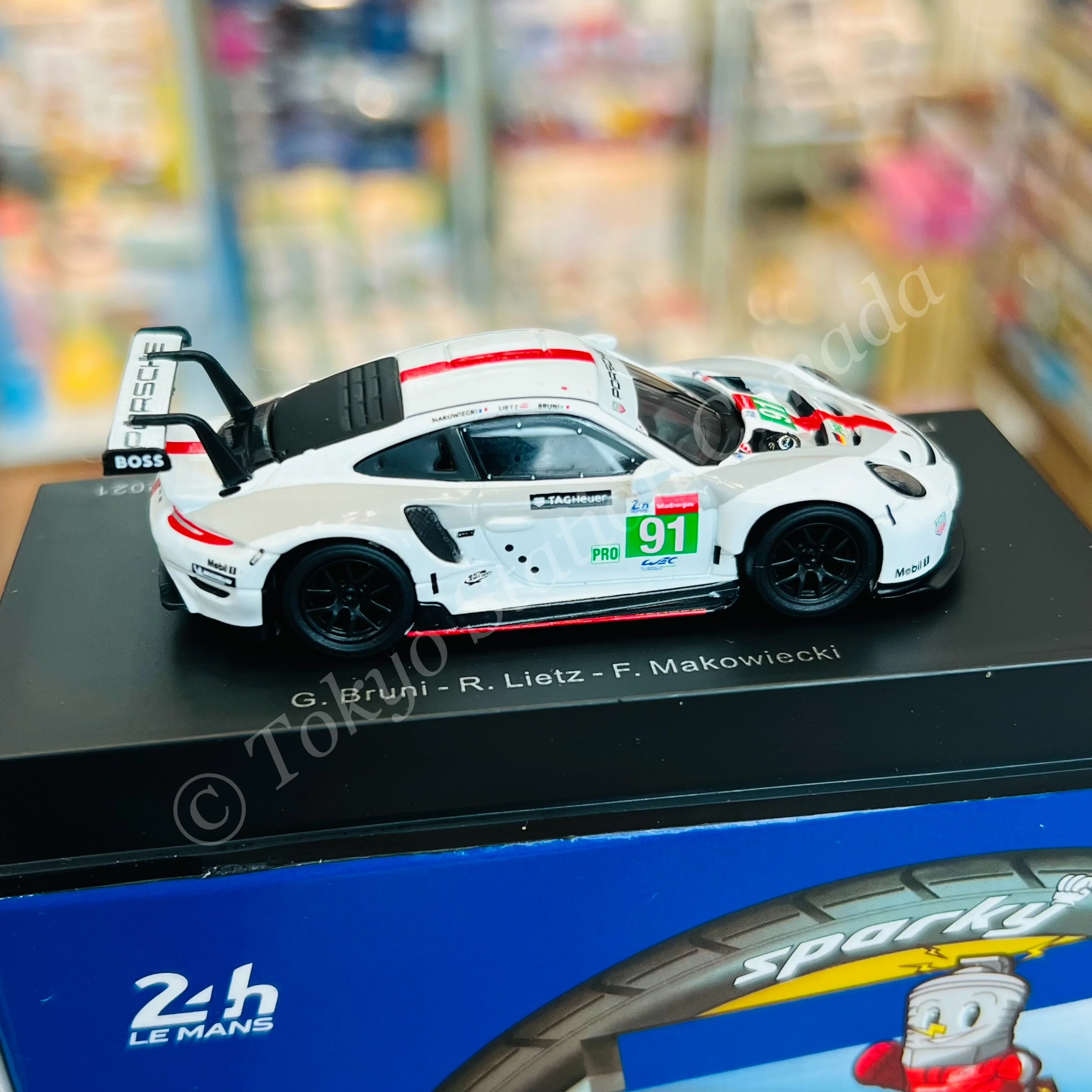 SPARKY 1/64 Porsche 911 RSR-19 No.91 Porsche GT Team 24H Le Mans 2021 G. Bruni - R. Lietz - F. Makowiecki Y271 - Image 3