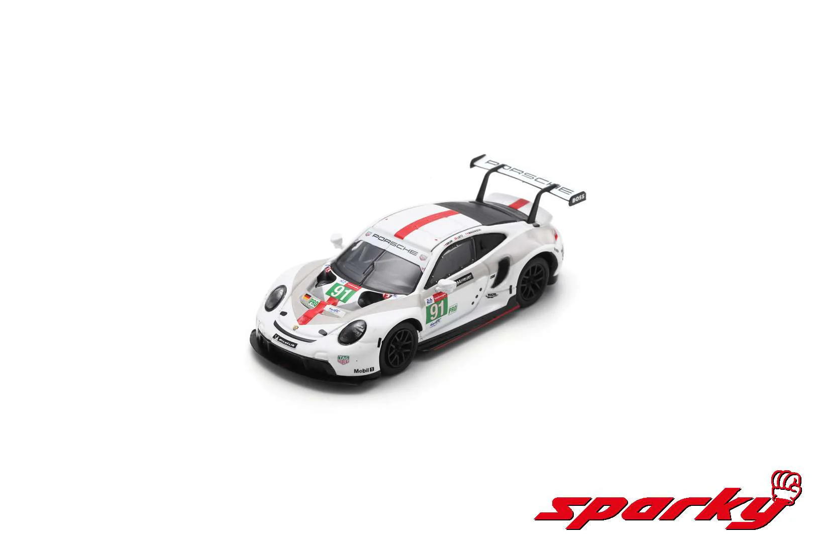 SPARKY 1/64 Porsche 911 RSR-19 No.91 Porsche GT Team 24H Le Mans 2021 G. Bruni - R. Lietz - F. Makowiecki Y271 - Image 7