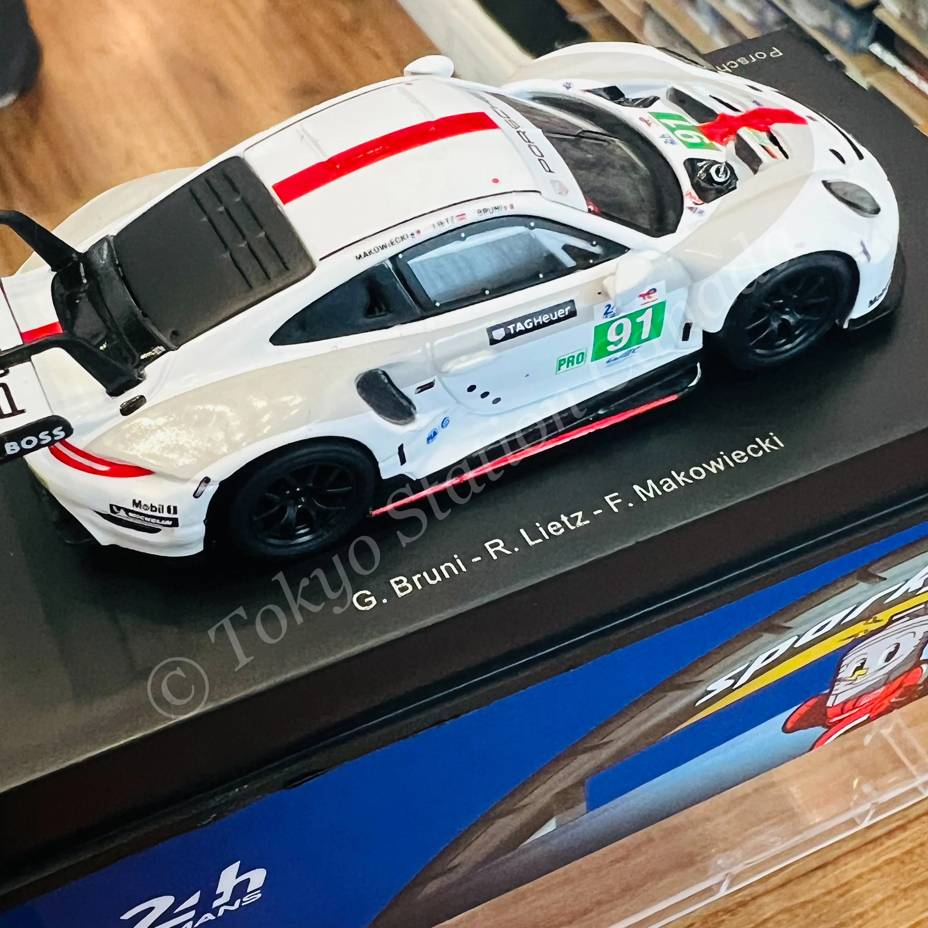 SPARKY 1/64 Porsche 911 RSR-19 No.91 Porsche GT Team Winner LMGTE Pro class 24H Le Mans 2022 G. Bruni - R. Lietz - F. Makowiecki Y273 - Image 2