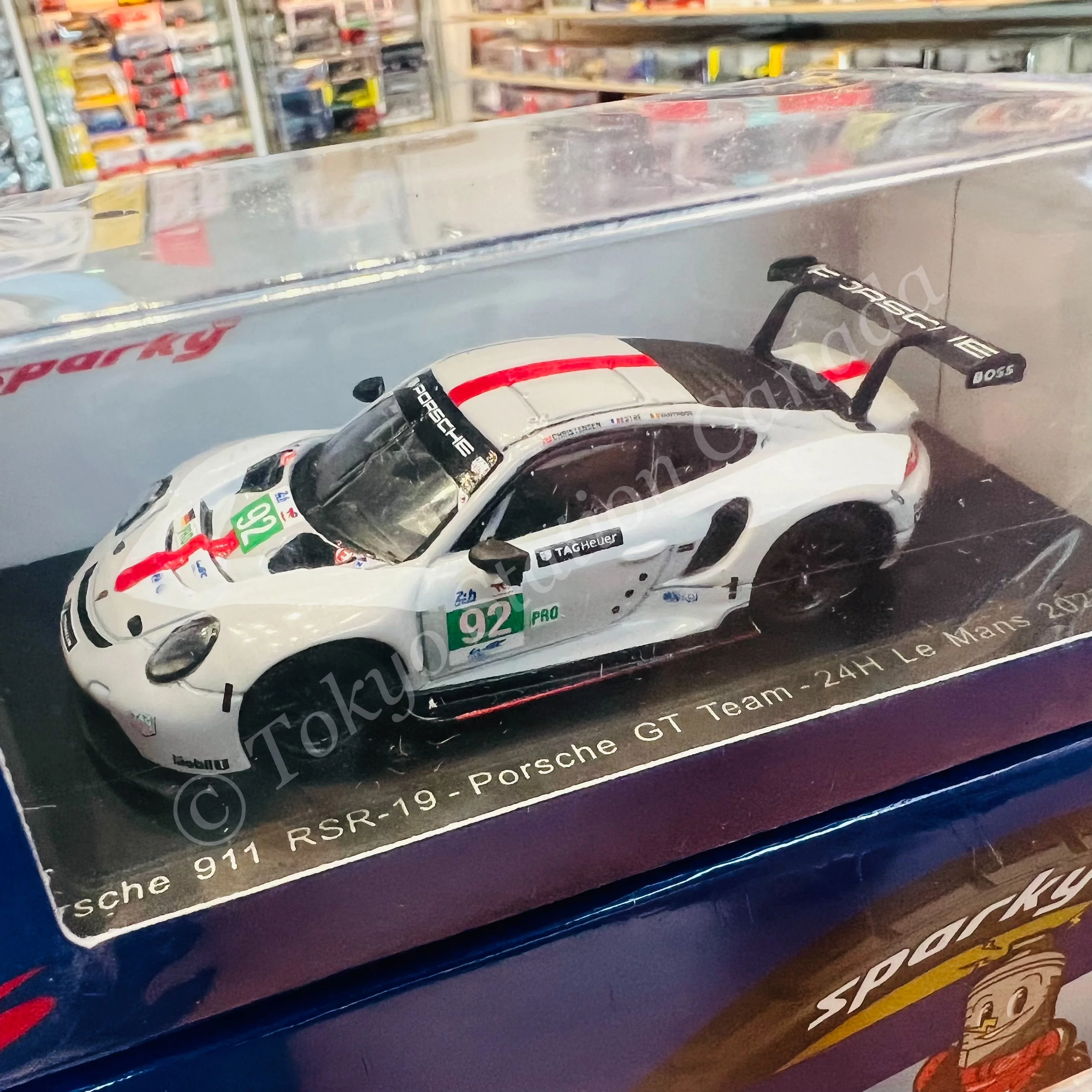 SPARKY 1/64 Porsche 911 RSR-19 No.92 Porsche GT Team 24H Le Mans 2022 M. Christensen - K. Estre - L. Vanthoor Y274 - Image 2
