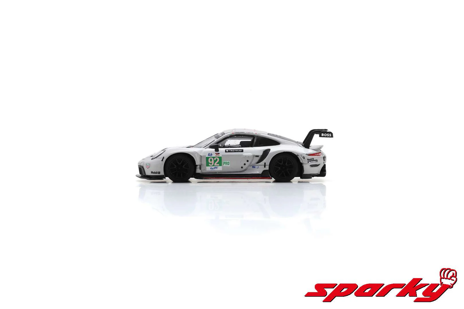 SPARKY 1/64 Porsche 911 RSR-19 No.92 Porsche GT Team 24H Le Mans 2022 M. Christensen - K. Estre - L. Vanthoor Y274 - Image 3