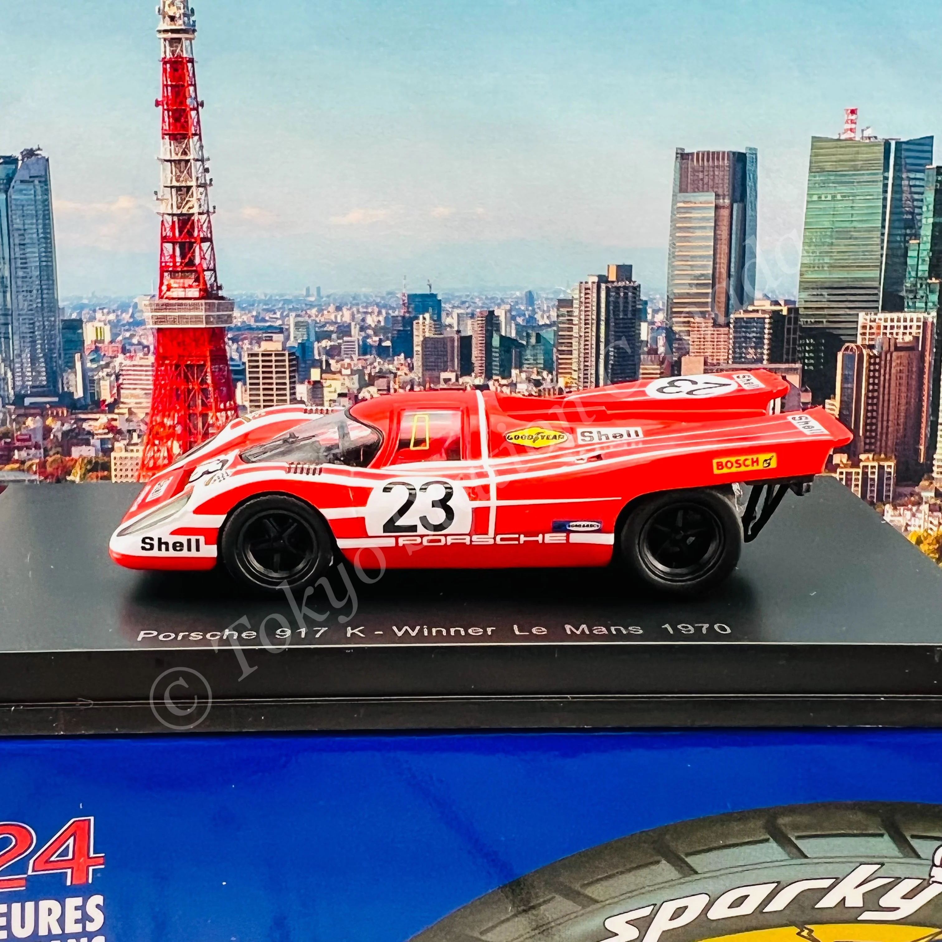 Sparky 1/64 Porsche 917 K #23 24H Le Mans 1970 R. Attwood - H. Herrmann Y146 - Image 3