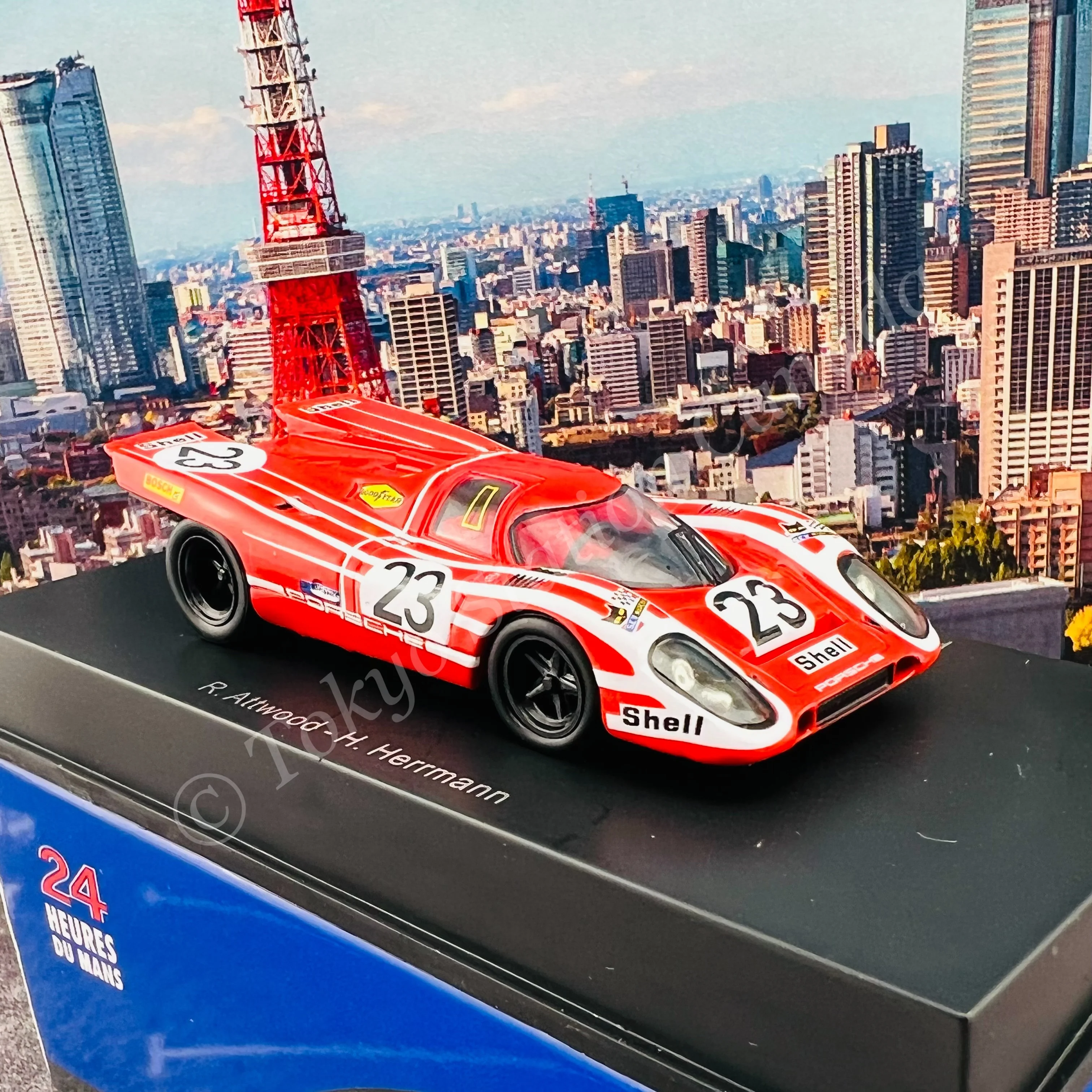 Sparky 1/64 Porsche 917 K #23 24H Le Mans 1970 R. Attwood - H. Herrmann Y146 - Image 5