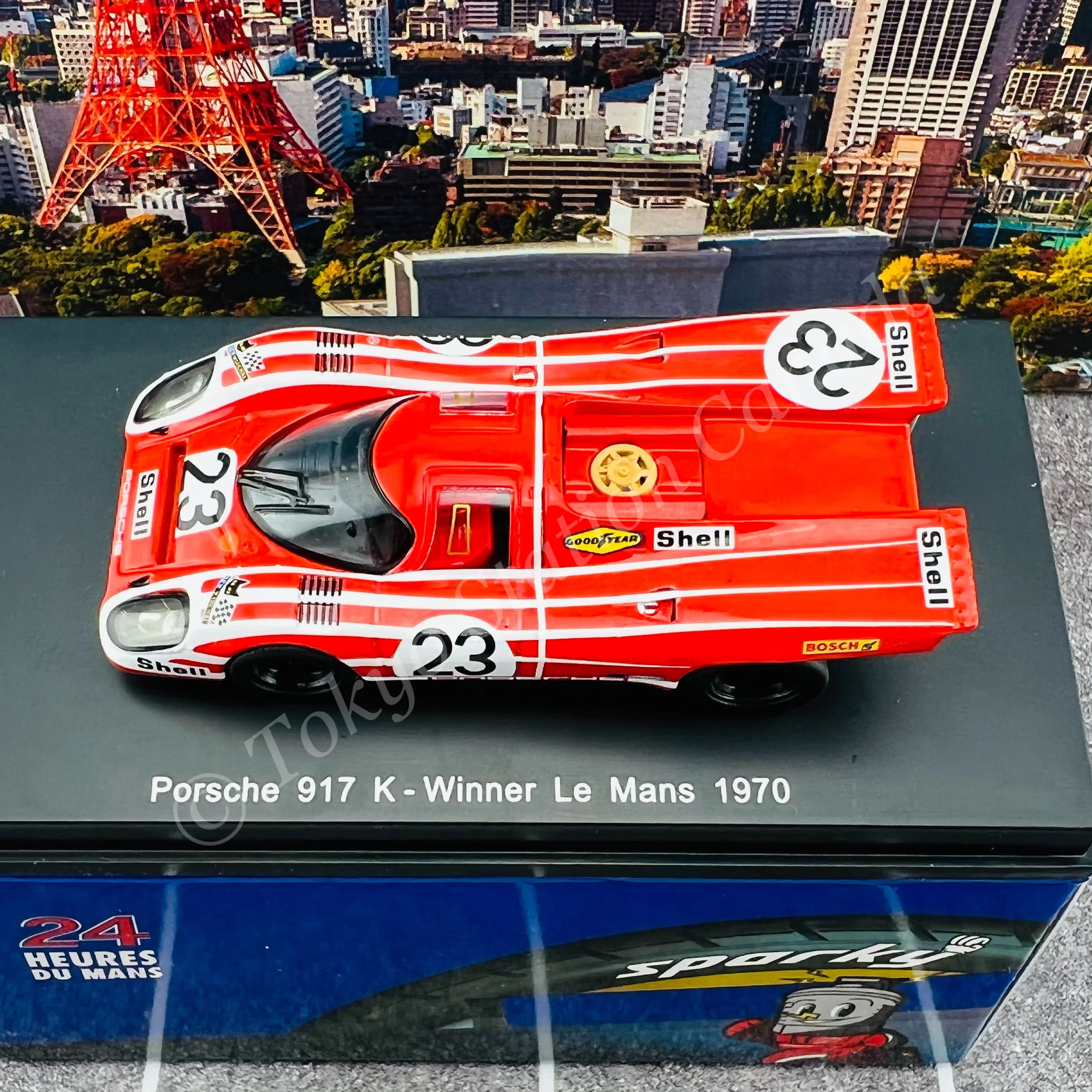 Sparky 1/64 Porsche 917 K #23 24H Le Mans 1970 R. Attwood - H. Herrmann Y146 - Image 6