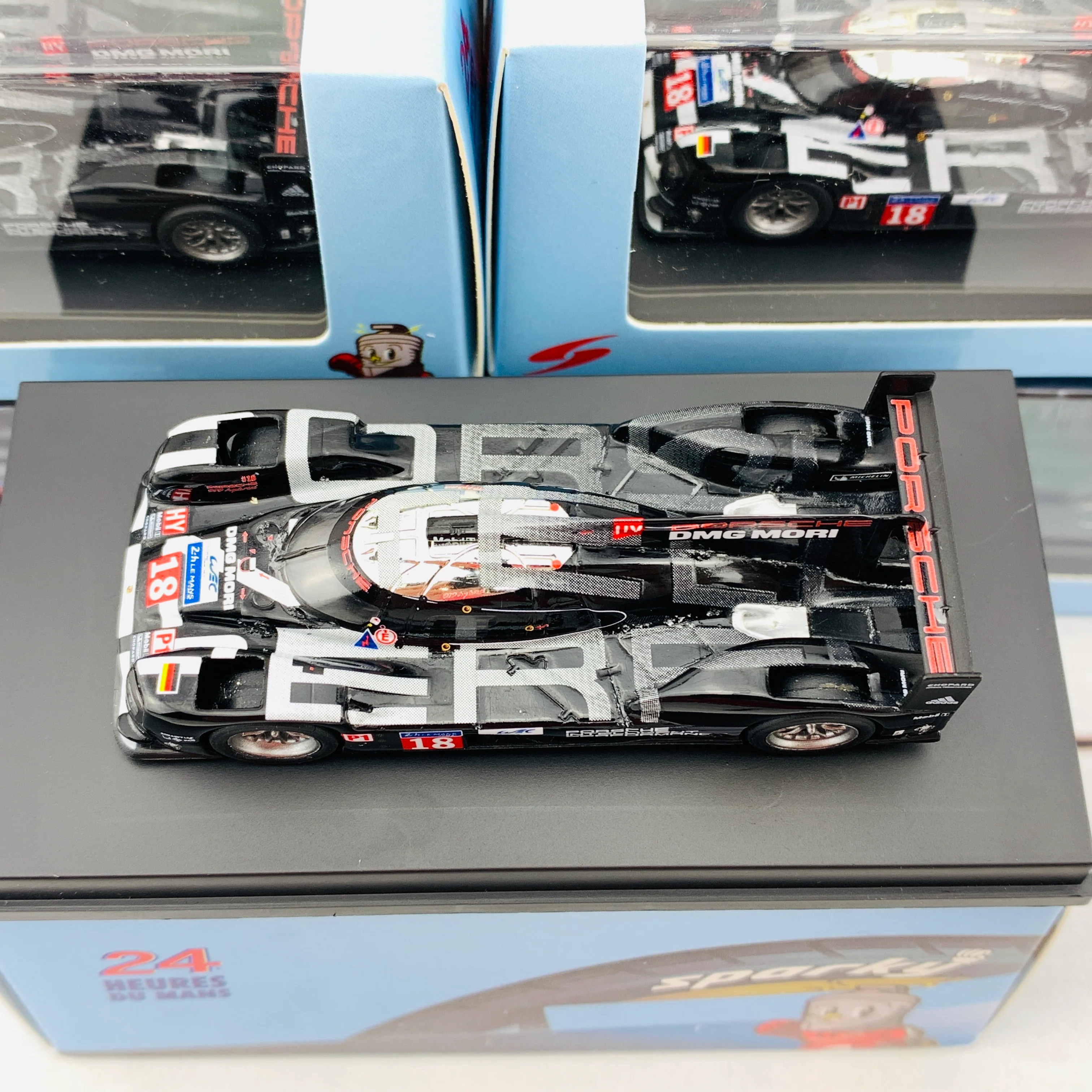 Sparky 1/64 PORSCHE 919 HYBRID N.18 5TH LMP1 LE MANS 2015 - R. DUMAS - N. JANI - M. LIEB Y096 - Image 2