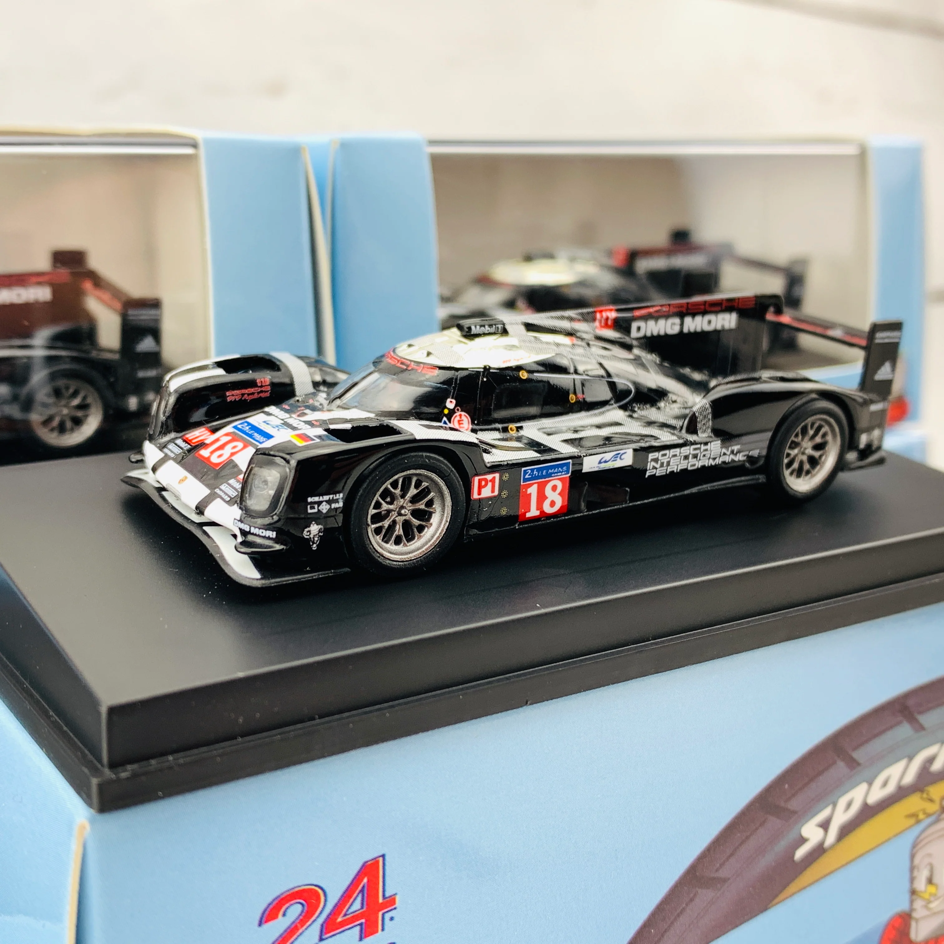 Sparky 1/64 PORSCHE 919 HYBRID N.18 5TH LMP1 LE MANS 2015 - R. DUMAS - N. JANI - M. LIEB Y096 - Image 3