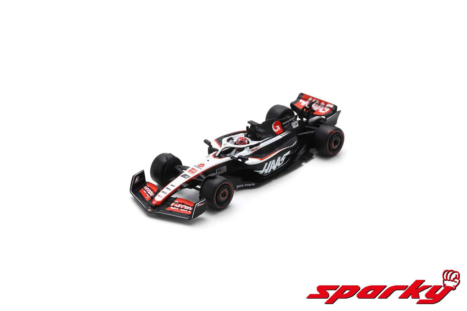 SPARKY 1/64 VF-23 No.20 MoneyGram Haas F1 Team Kevin Magnussen Y295 - Image 2