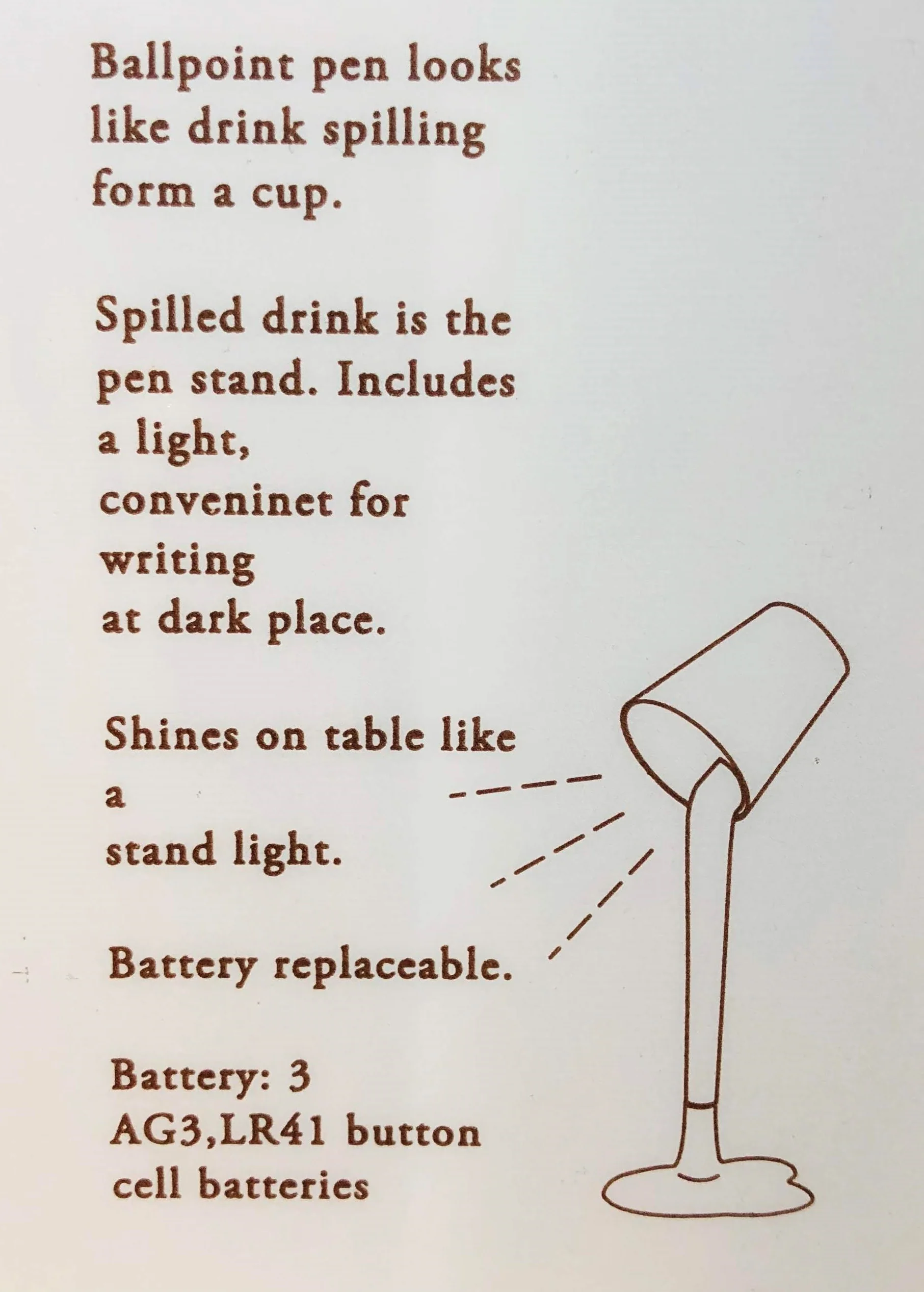 Spill Pen "Coffee" by MAGNET #2563 - Image 6