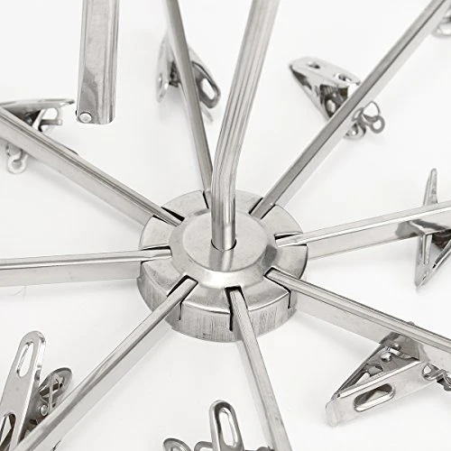Stainless Steel Hanger with 16 pegs - Image 2