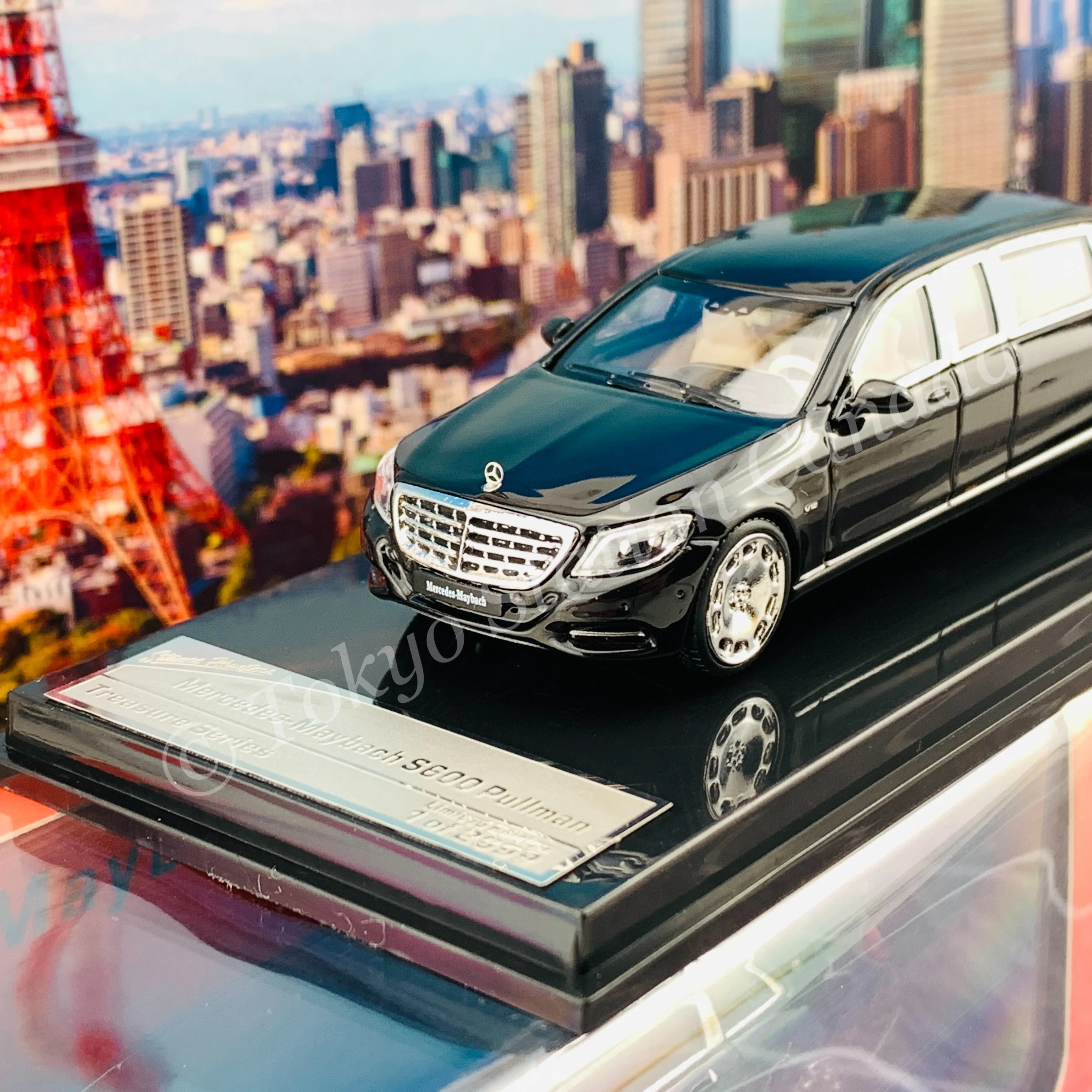 Stance Hunters 1/64 Mercedes Maybach S600 Pullman BLACK - Image 3