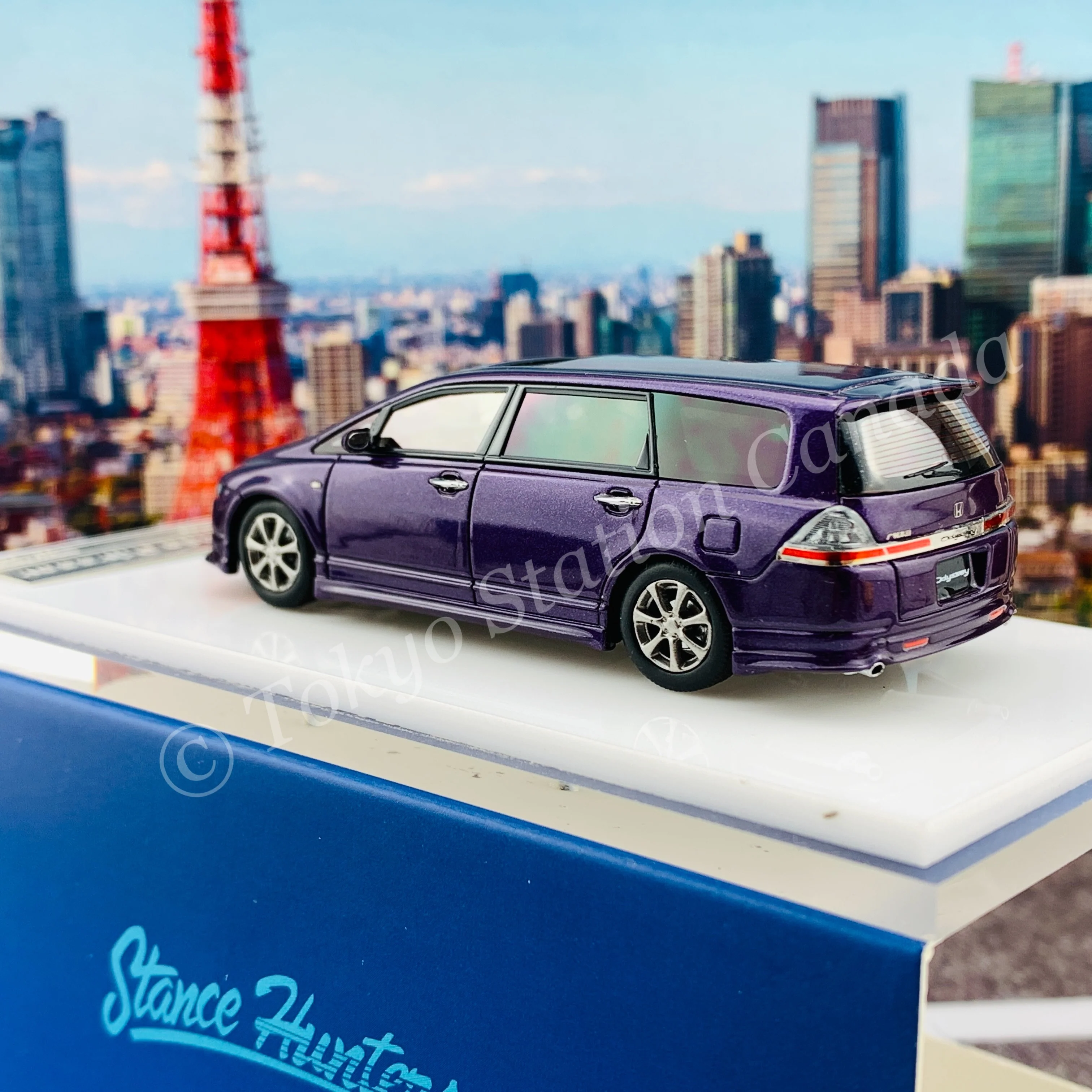 Stance Hunters 1/64 RESIN Honda Odyssey PURPLE - Image 5