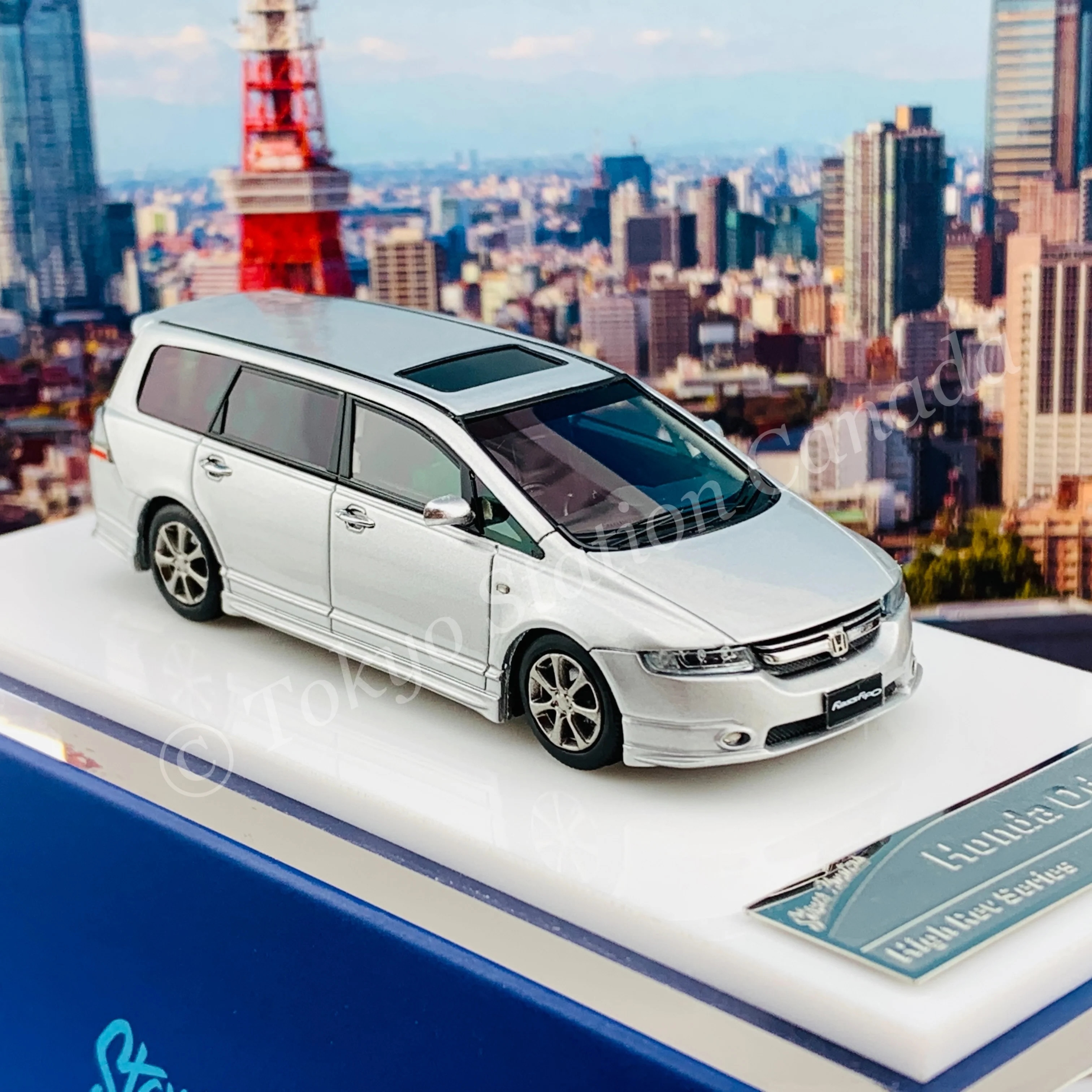 Stance Hunters 1/64 RESIN Honda Odyssey SILVER - Image 5