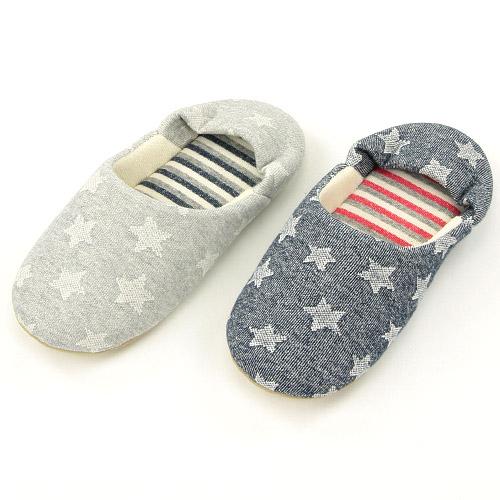 Star Pattern Slipper - Sky blue - Image 2