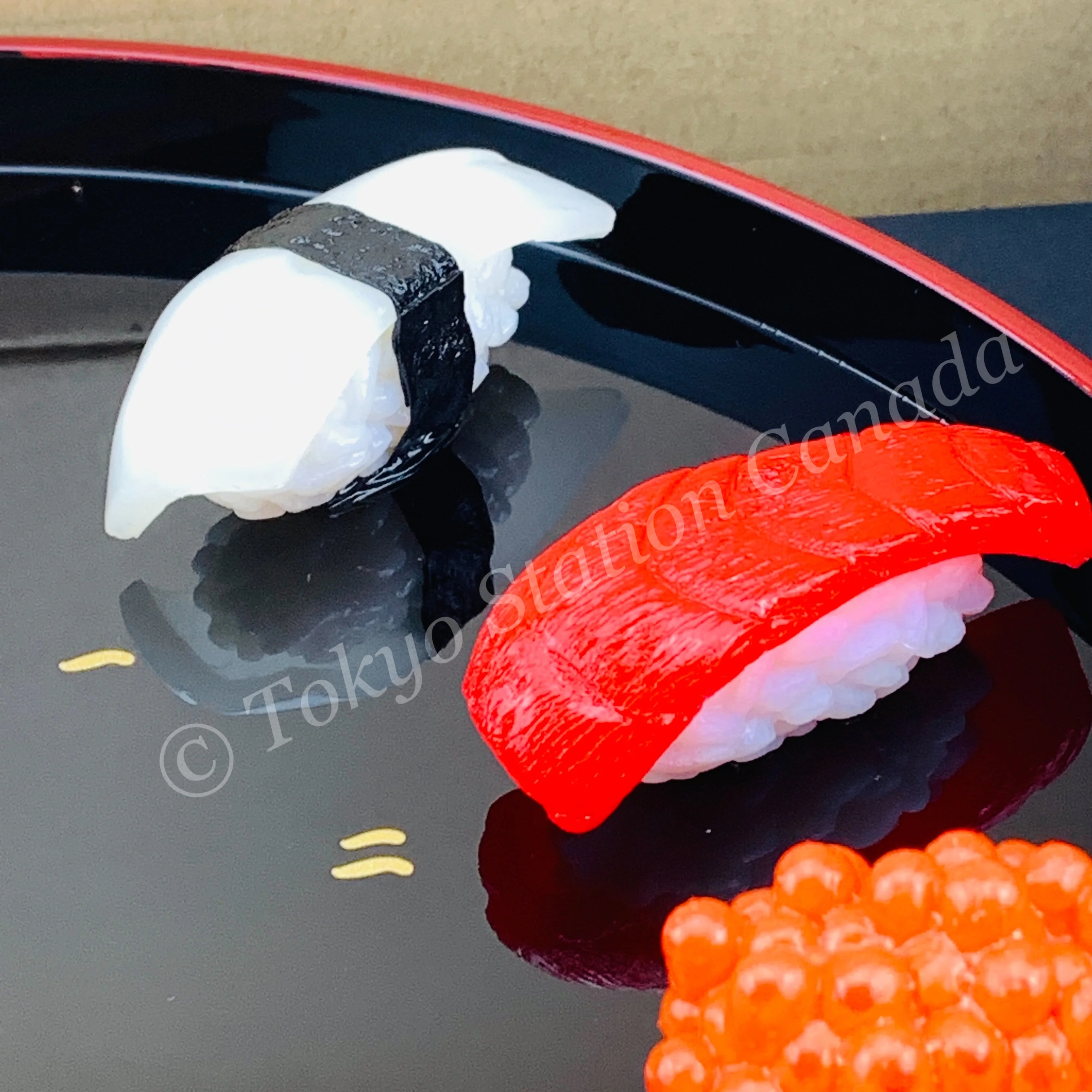 Sushi Clock by Kitamura Sample Made in Japan CL-27S - Image 5