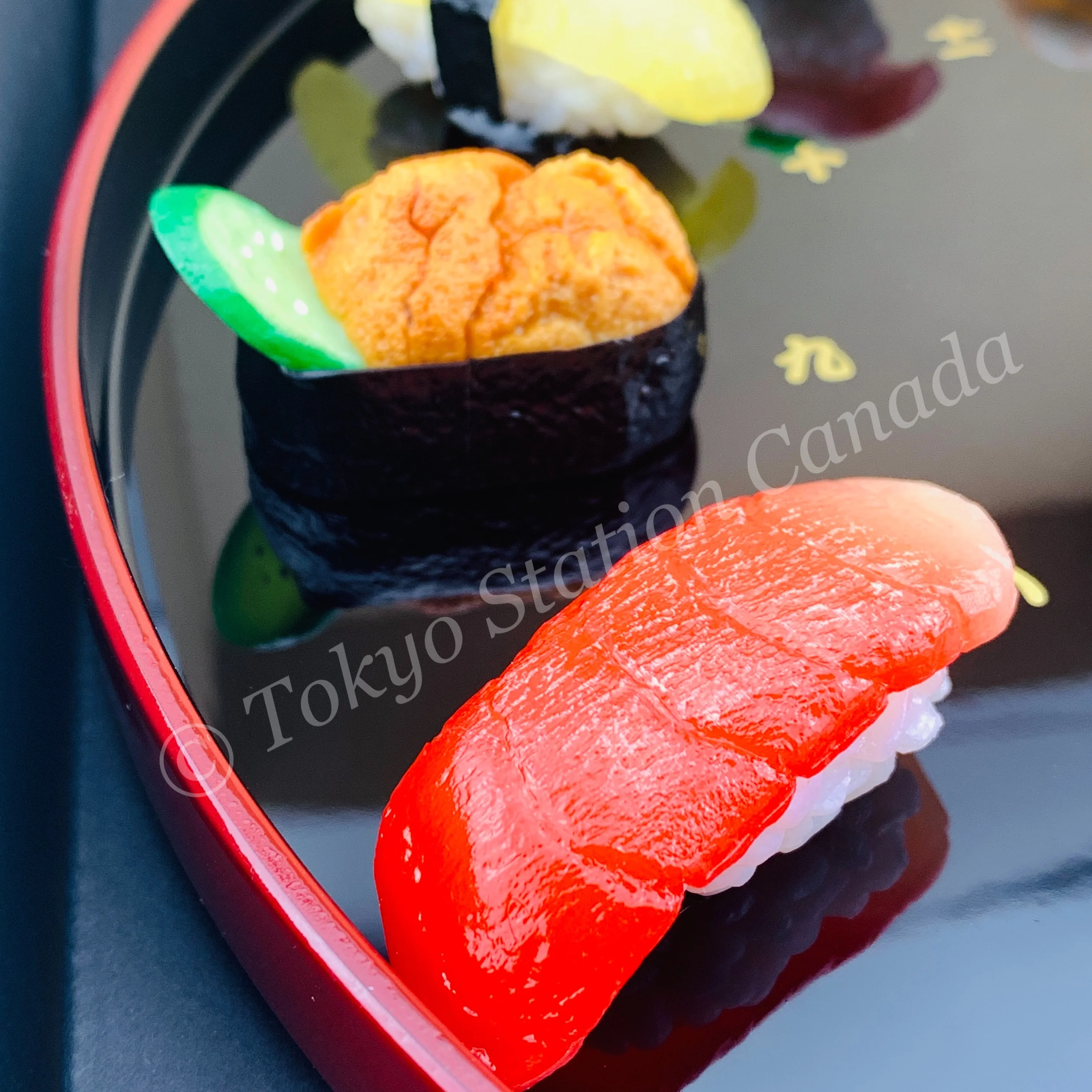 Sushi Clock by Kitamura Sample Made in Japan CL-27S - Image 7