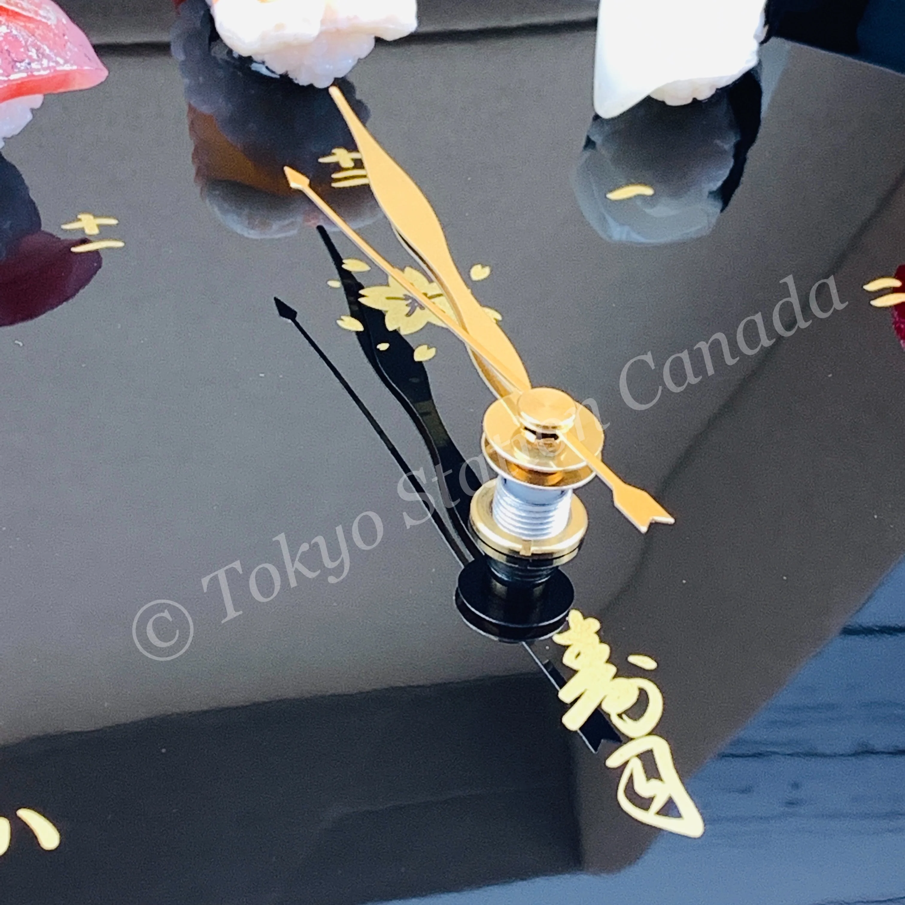 Sushi Clock by Kitamura Sample Made in Japan CL-27S - Image 8