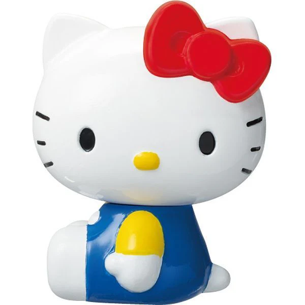 TAKARA TOMY Hello Kitty Blue Metal Figure - Image 3