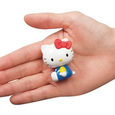 TAKARA TOMY Hello Kitty Blue Metal Figure - Image 4