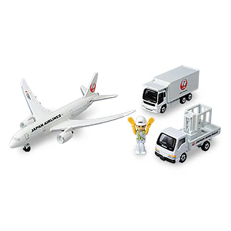 TOMICA Japan Airlines 787 Airport Set - Image 7