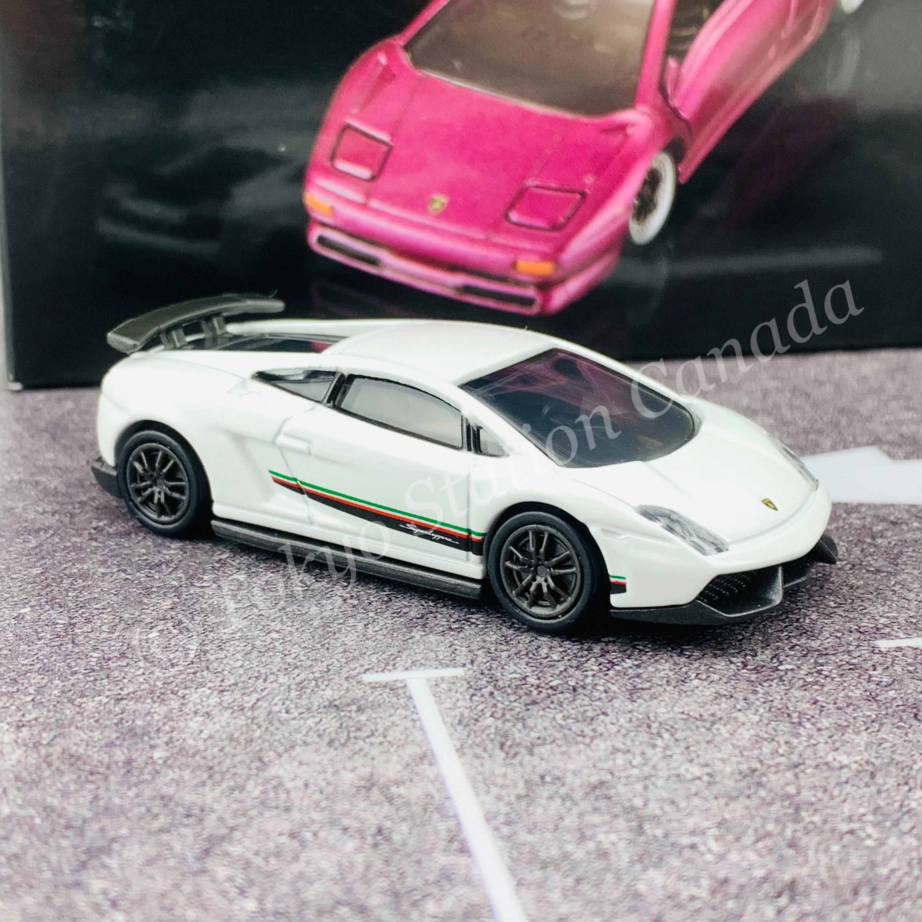 TAKARA TOMY MALL Original Tomica Premium Lamborghini 3 Models 4904810170754 - Image 3