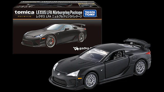 TAKARA TOMY MALL ORIGINAL Tomica Premium Lexus LFA Nürburgring Package - Image 2