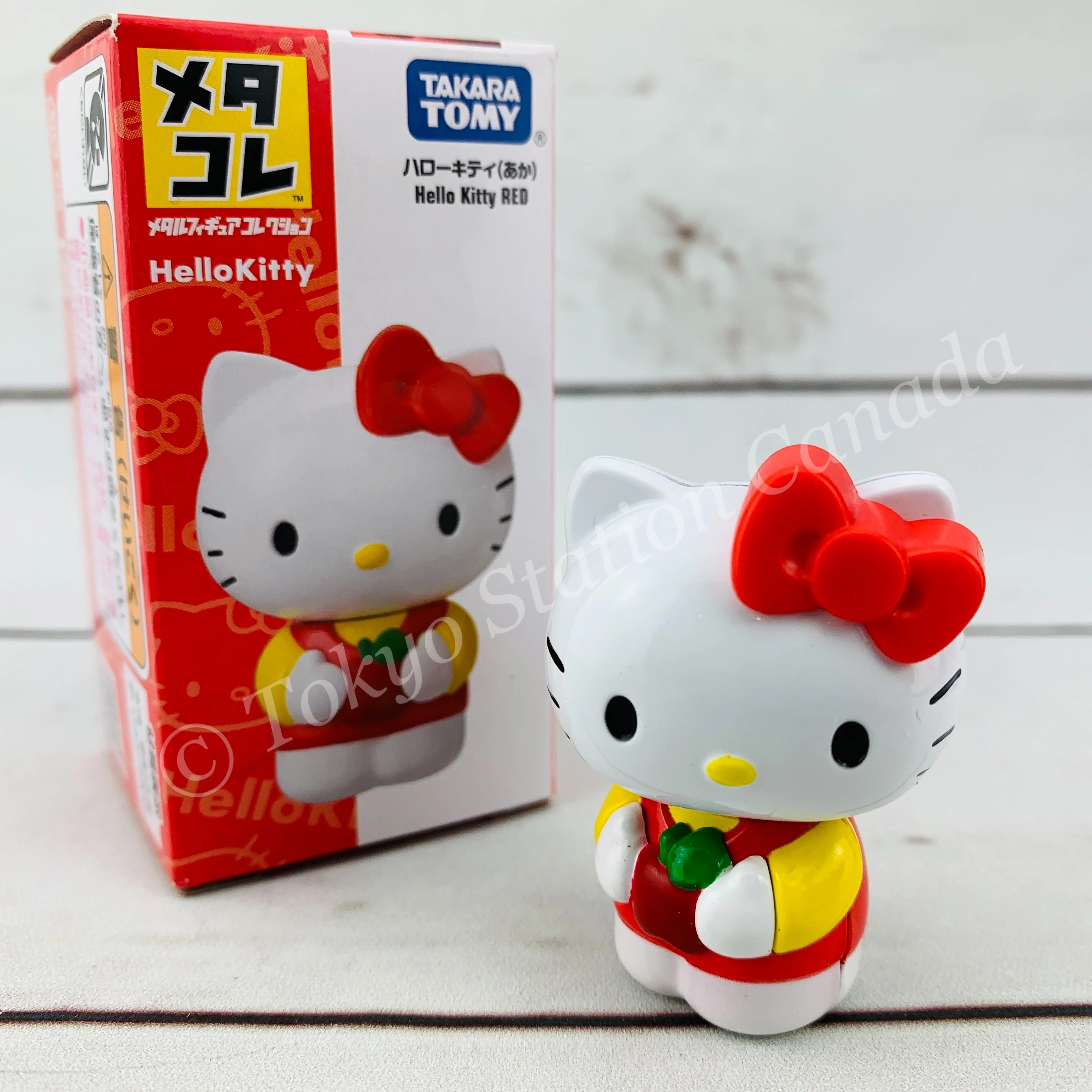 TAKARA TOMY Metal Figure Collection Hello Kitty RED 4904810865261 - Image 2