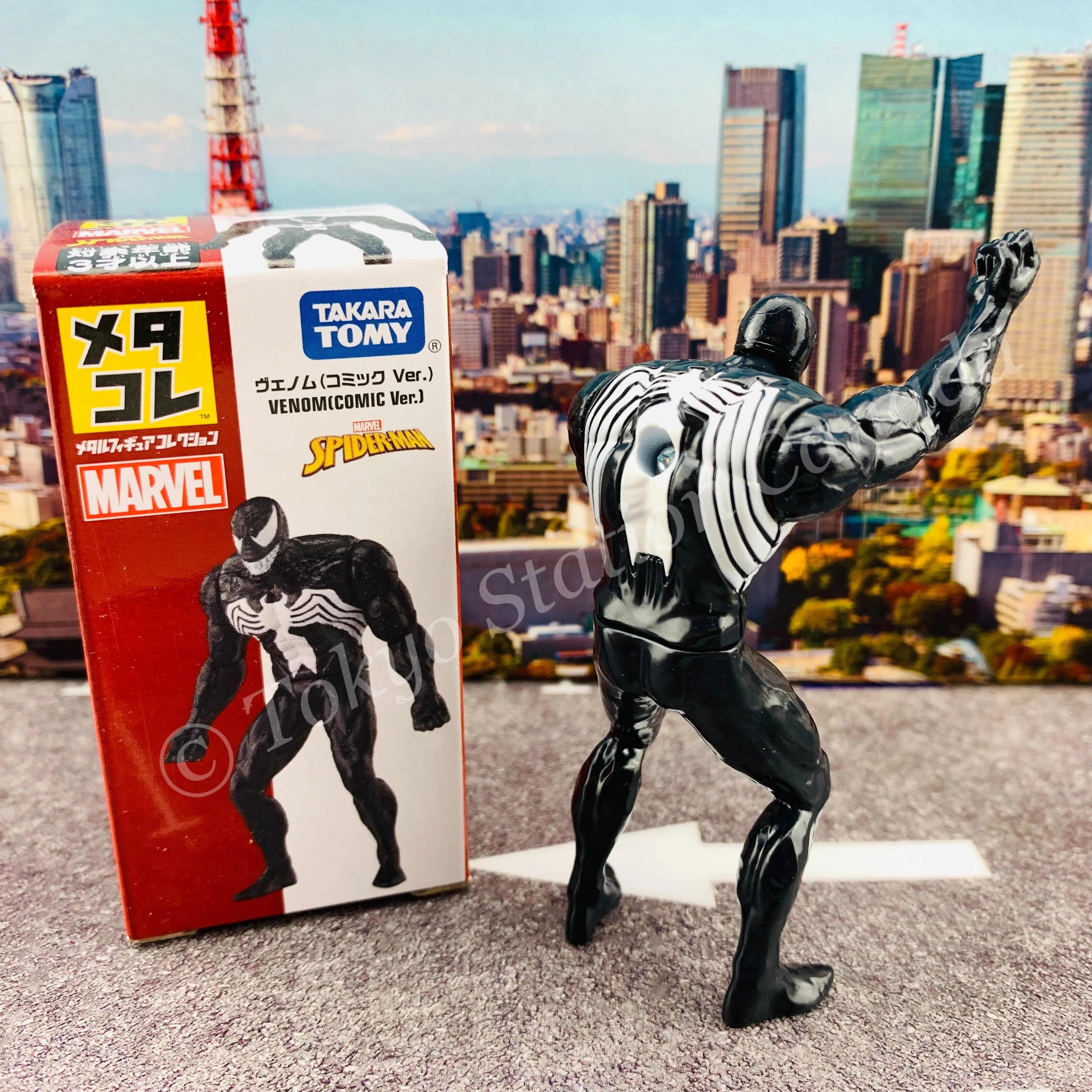 TAKARA TOMY Metal Figure Collection MARVEL VENOM (Comic Ver.) 4904810167839 - Image 2